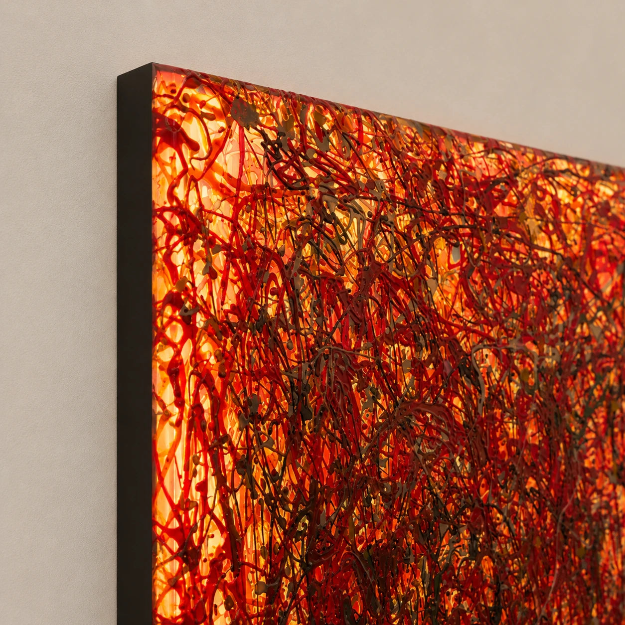 Ember Ascension Wall Art Interior Moderna