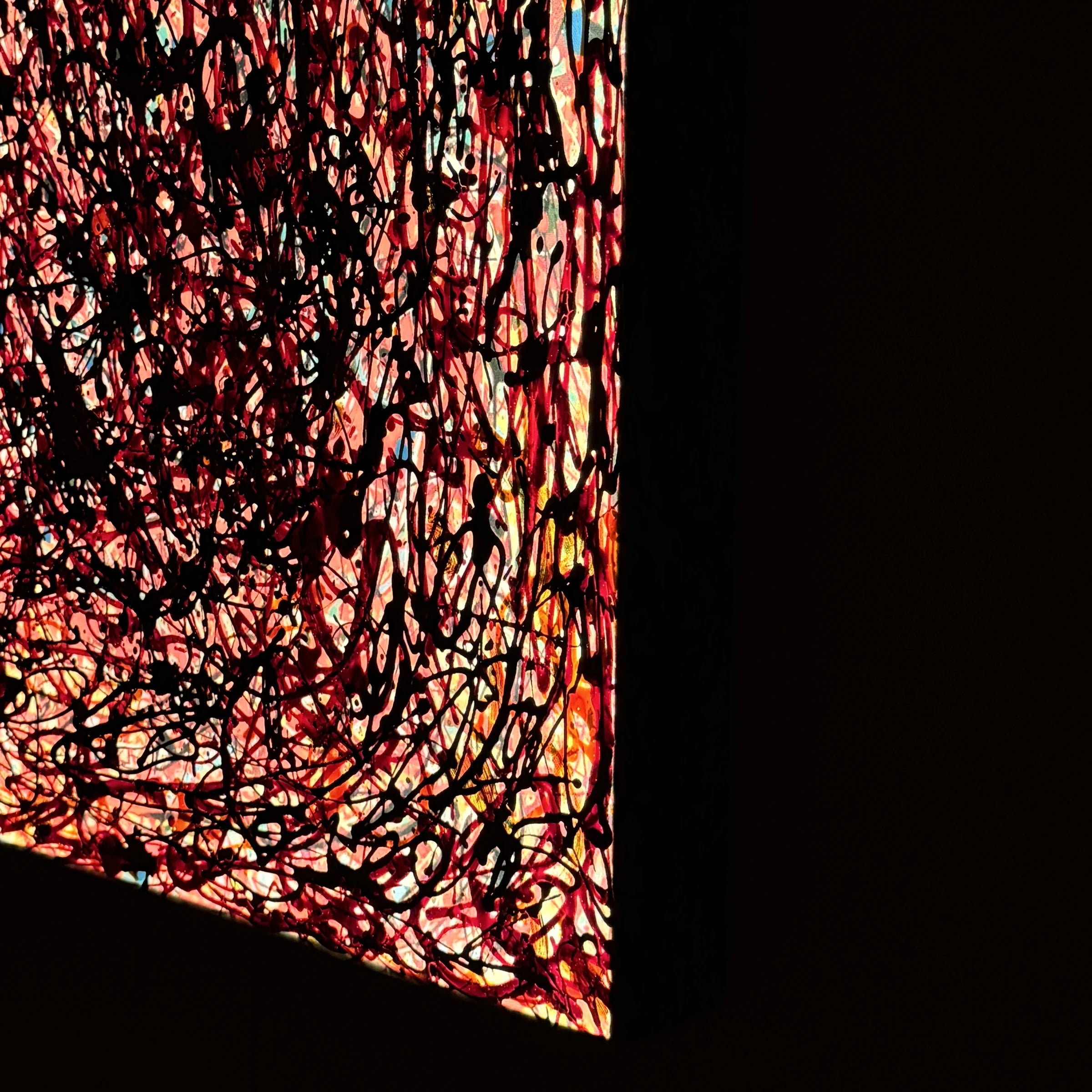 Ember Ascension Wall Art Interior Moderna