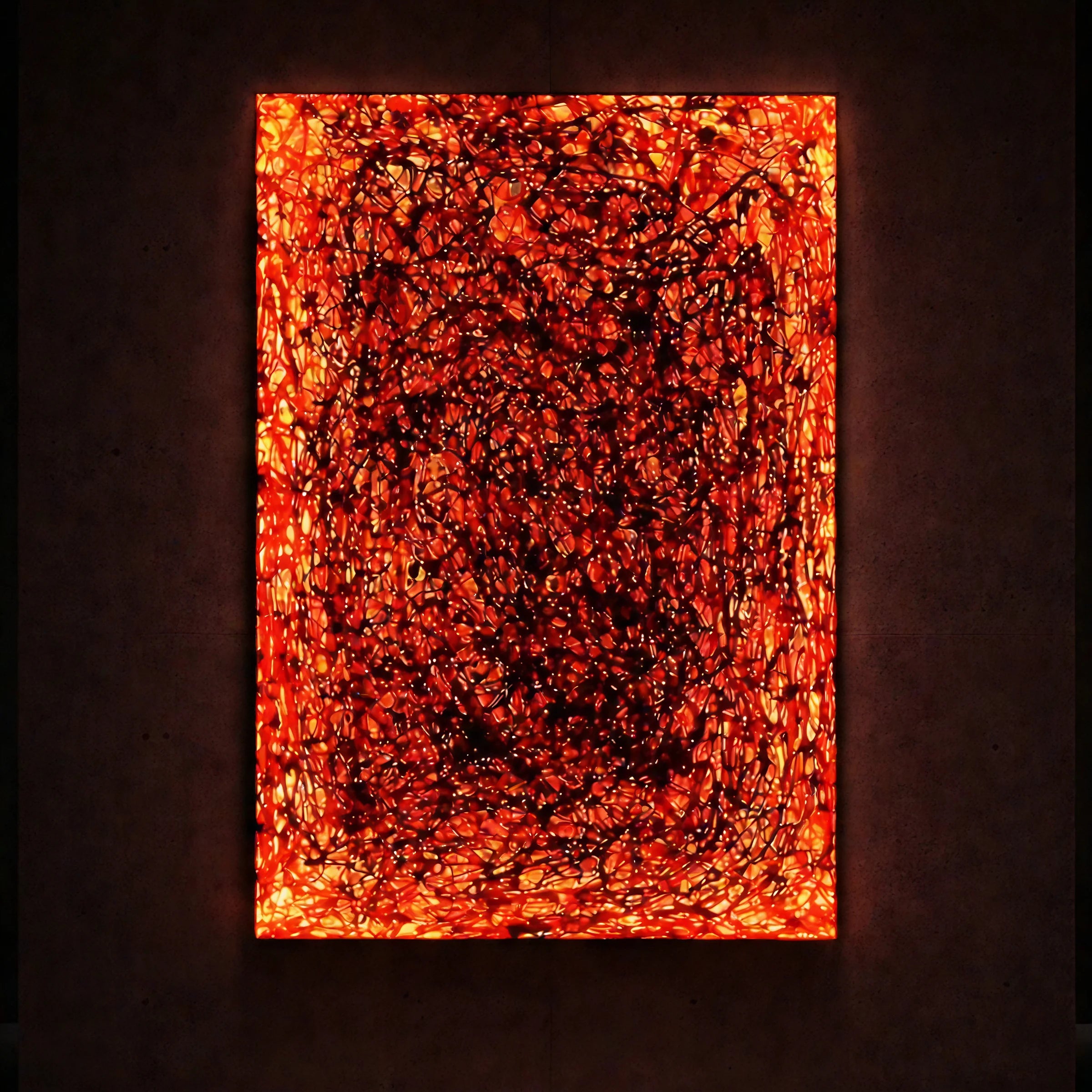 Ember Ascension Wall Art Interior Moderna