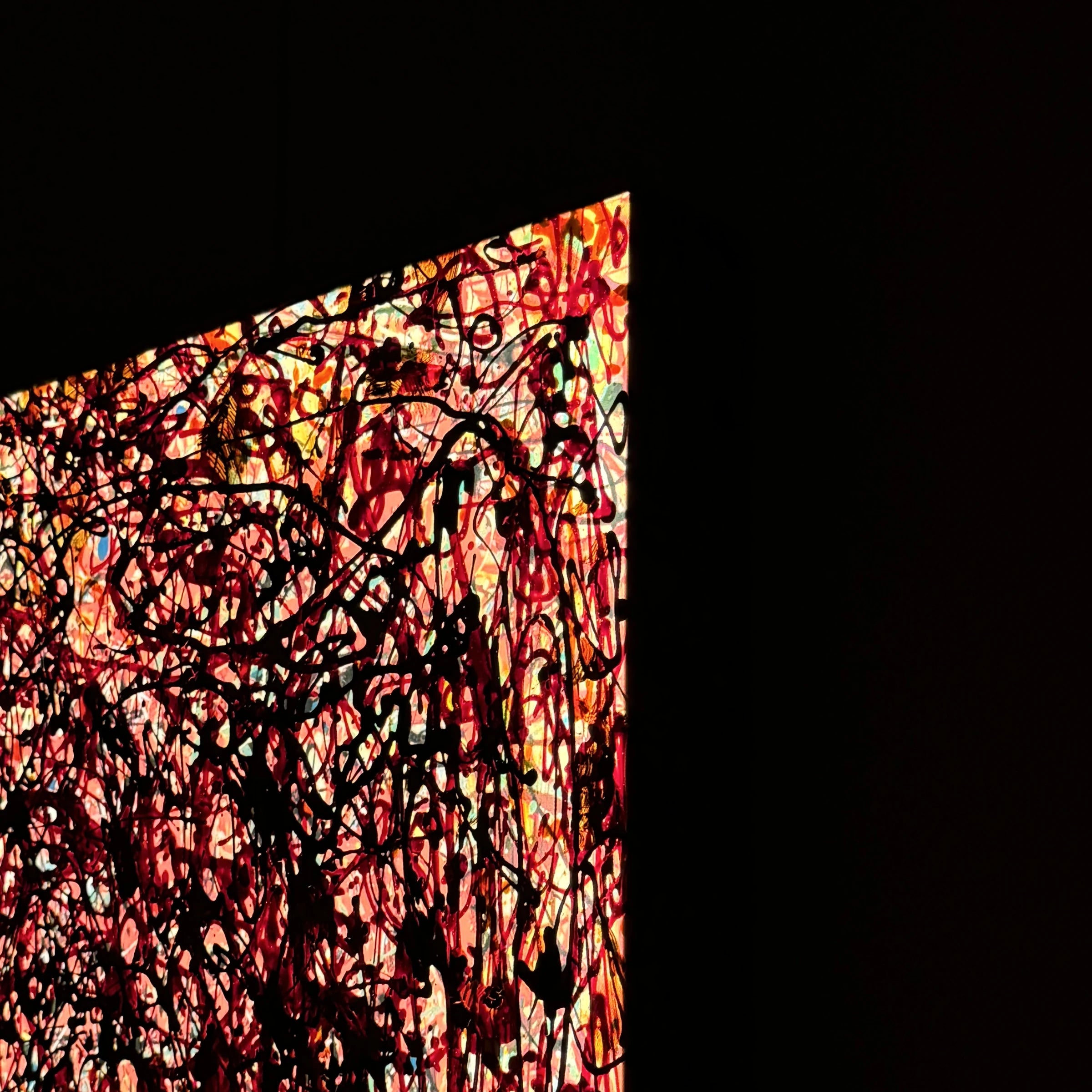 Ember Ascension Wall Art Interior Moderna