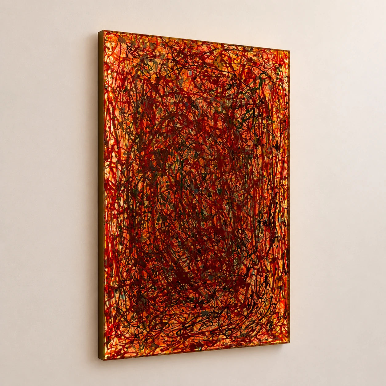 Ember Ascension Wall Art Interior Moderna