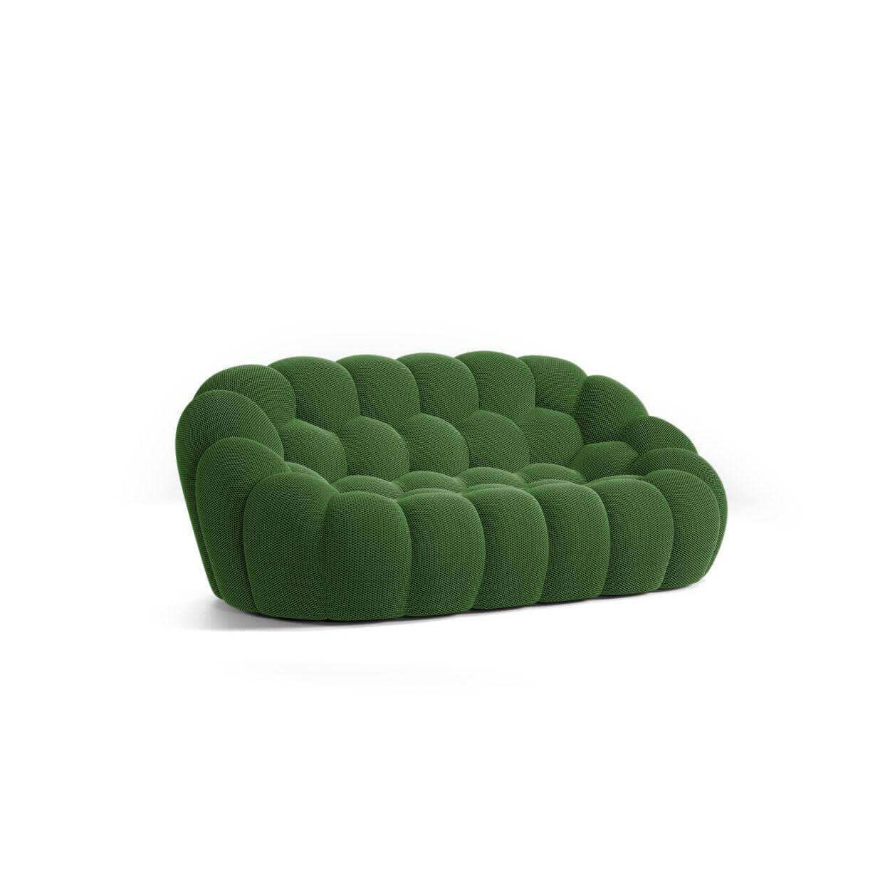 Bubble Two Seater Sofa Interior Moderna Emerald Green