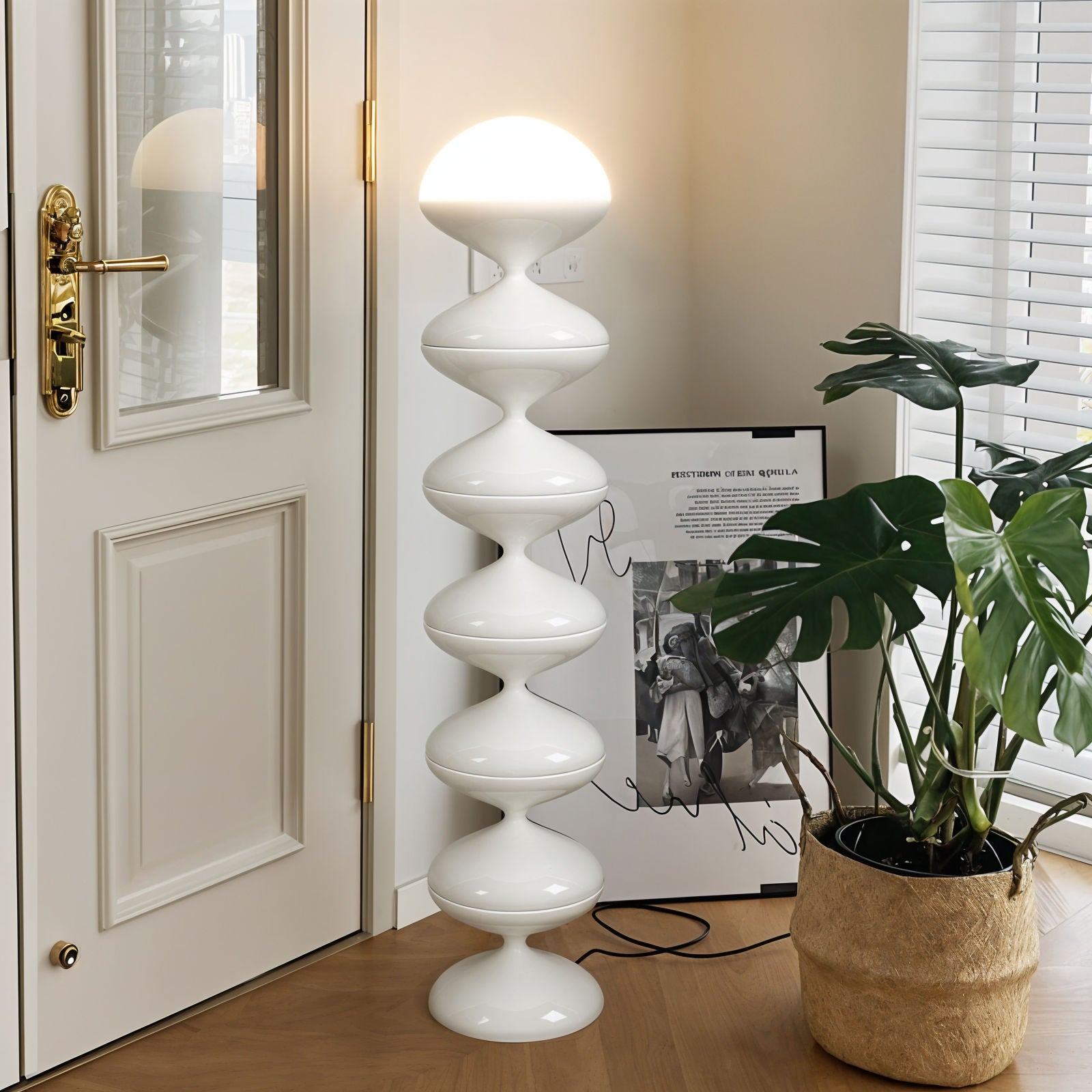 Gourd Floor Lamp Lamp Interior Moderna