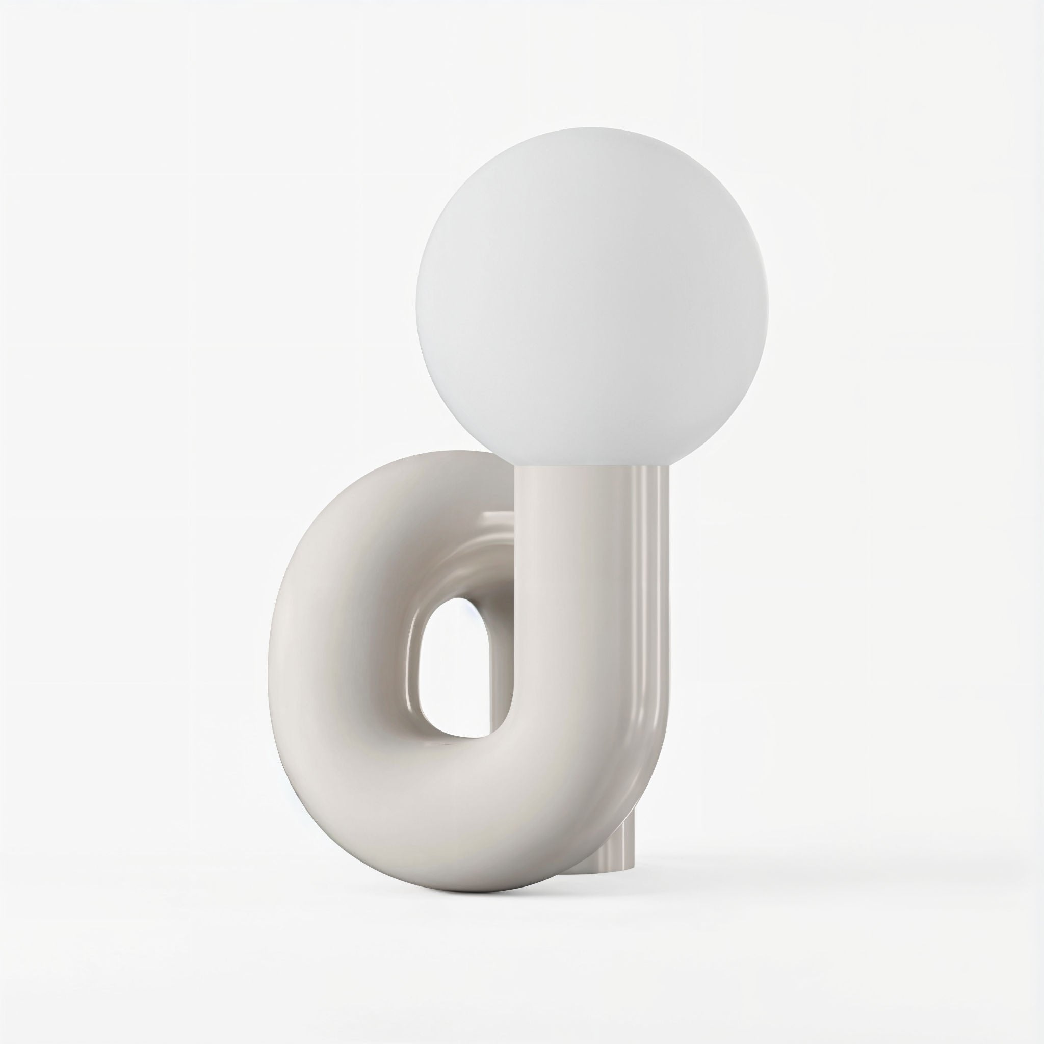 The Curl Lamp Lamp Interior Moderna White
