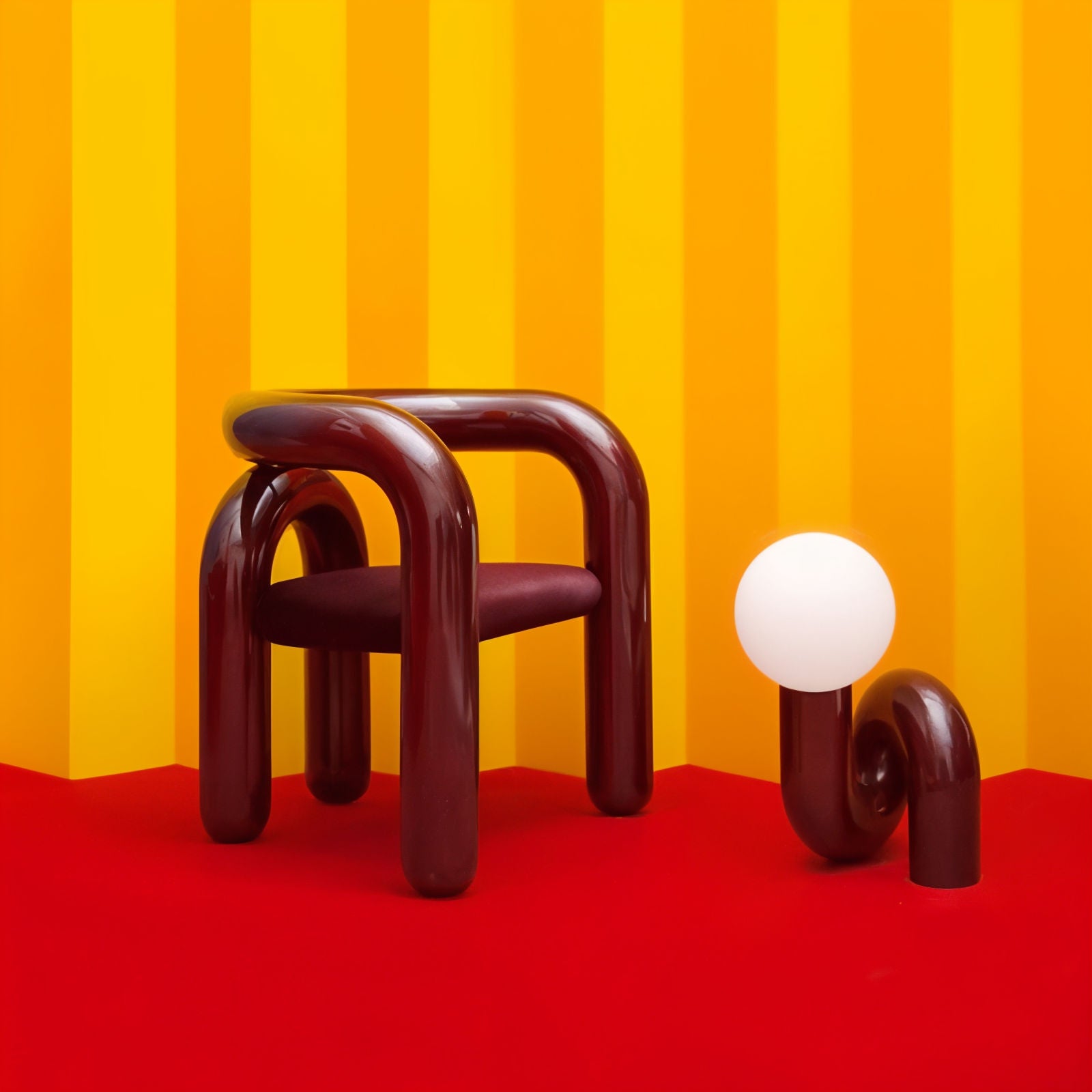 The Curl Lamp Lamp Interior Moderna