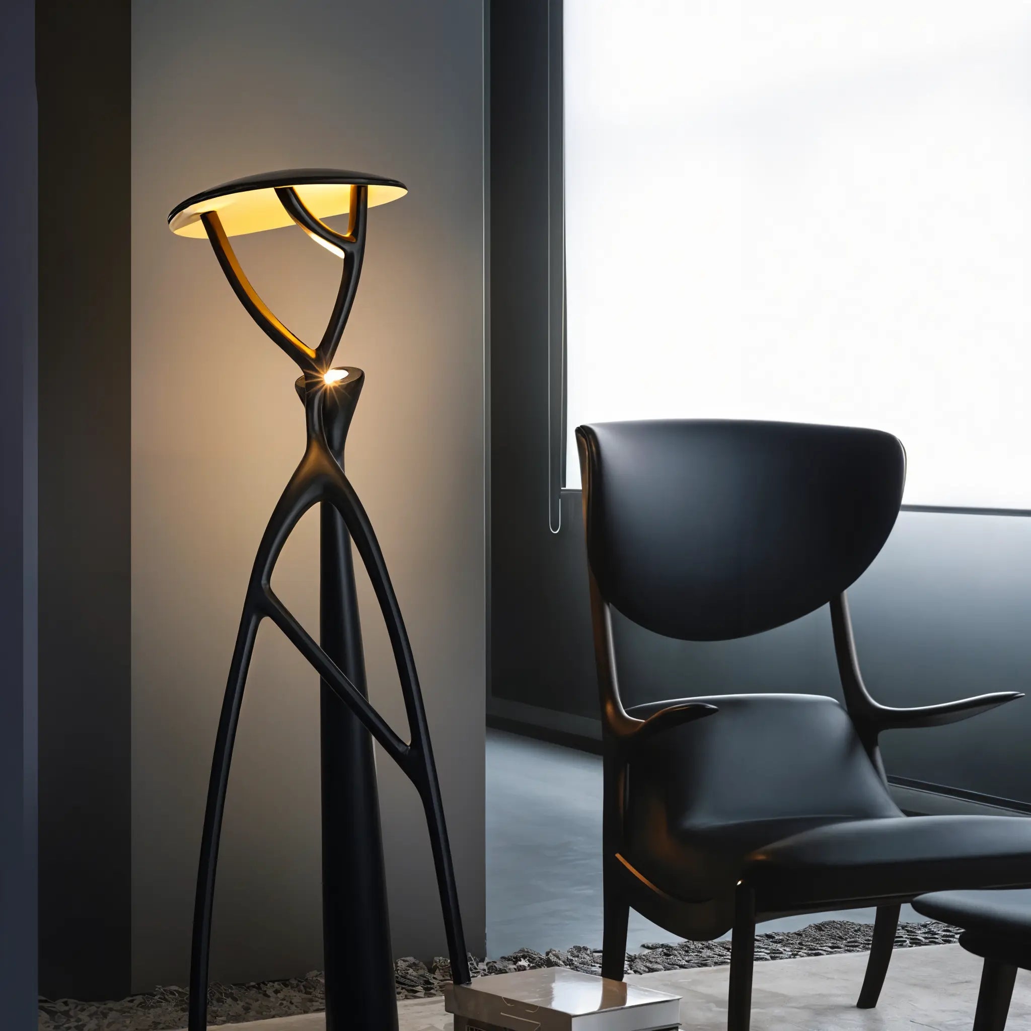 Humanoid Standing Tree Floor Lamp Lamp Interior Moderna