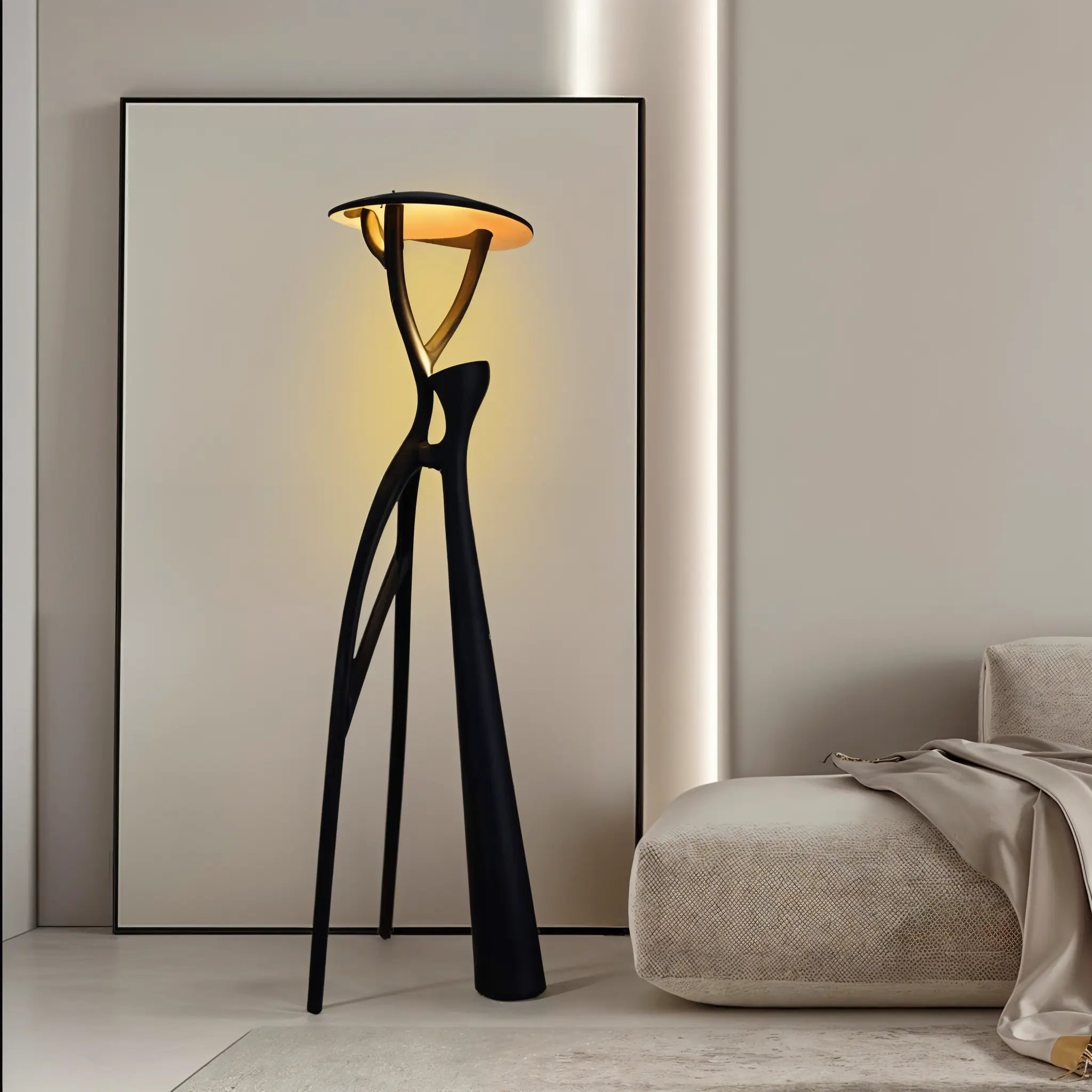 Humanoid Standing Tree Floor Lamp Lamp Interior Moderna