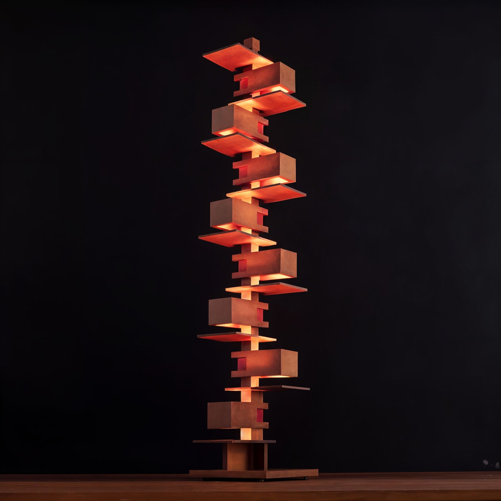 Jenga Lamp Lamp Interior Moderna