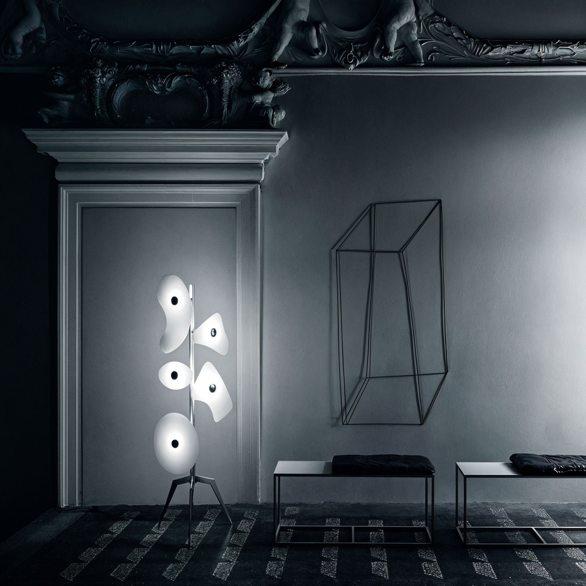 Orbital Floor Lamp Lamp Interior Moderna