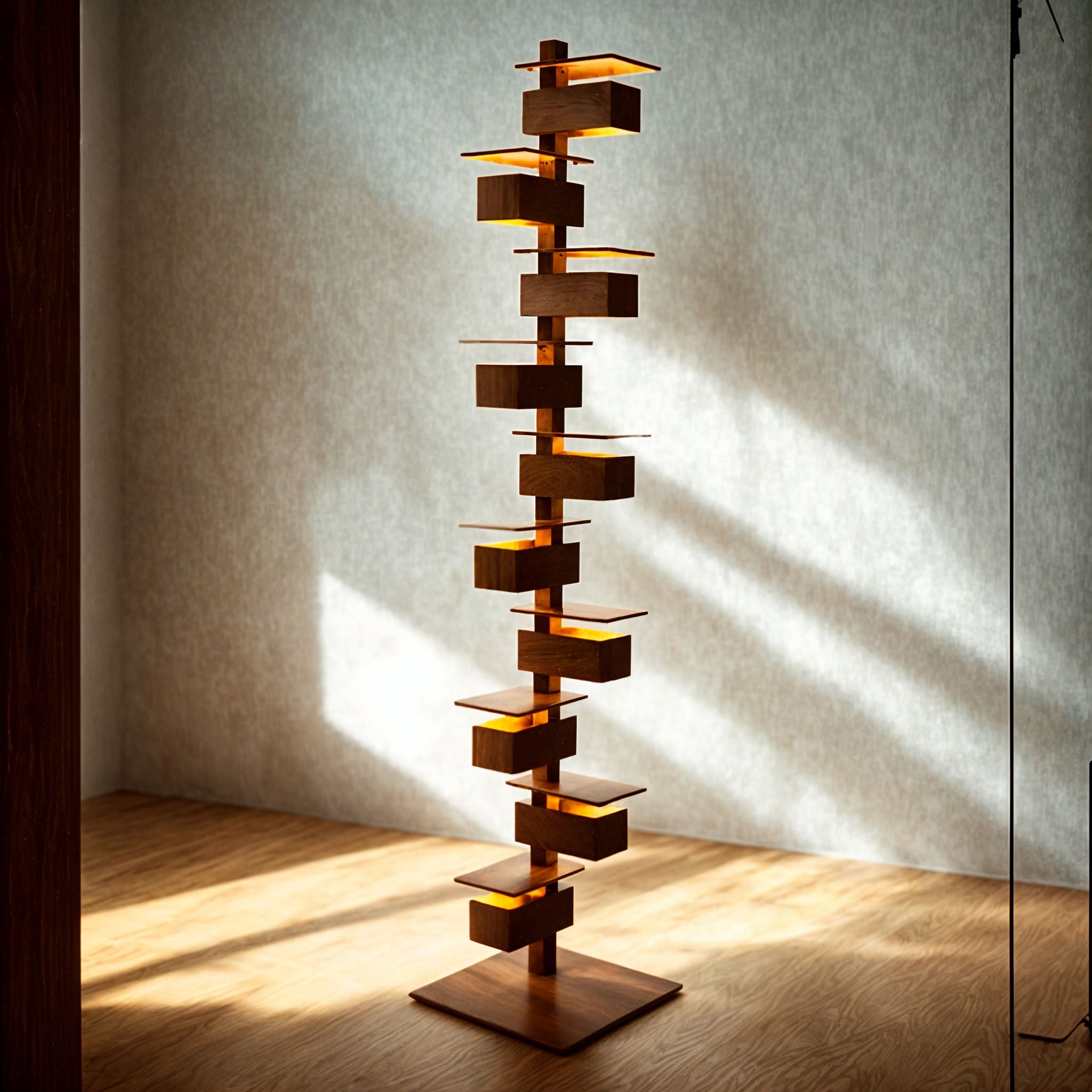 Jenga Lamp Lamp Interior Moderna