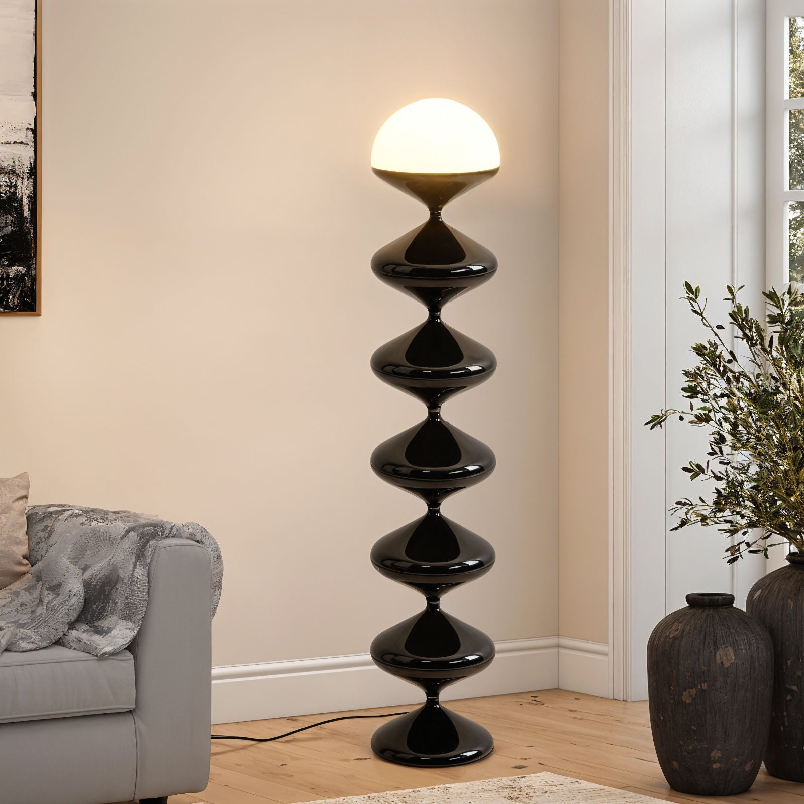 Gourd Floor Lamp Lamp Interior Moderna