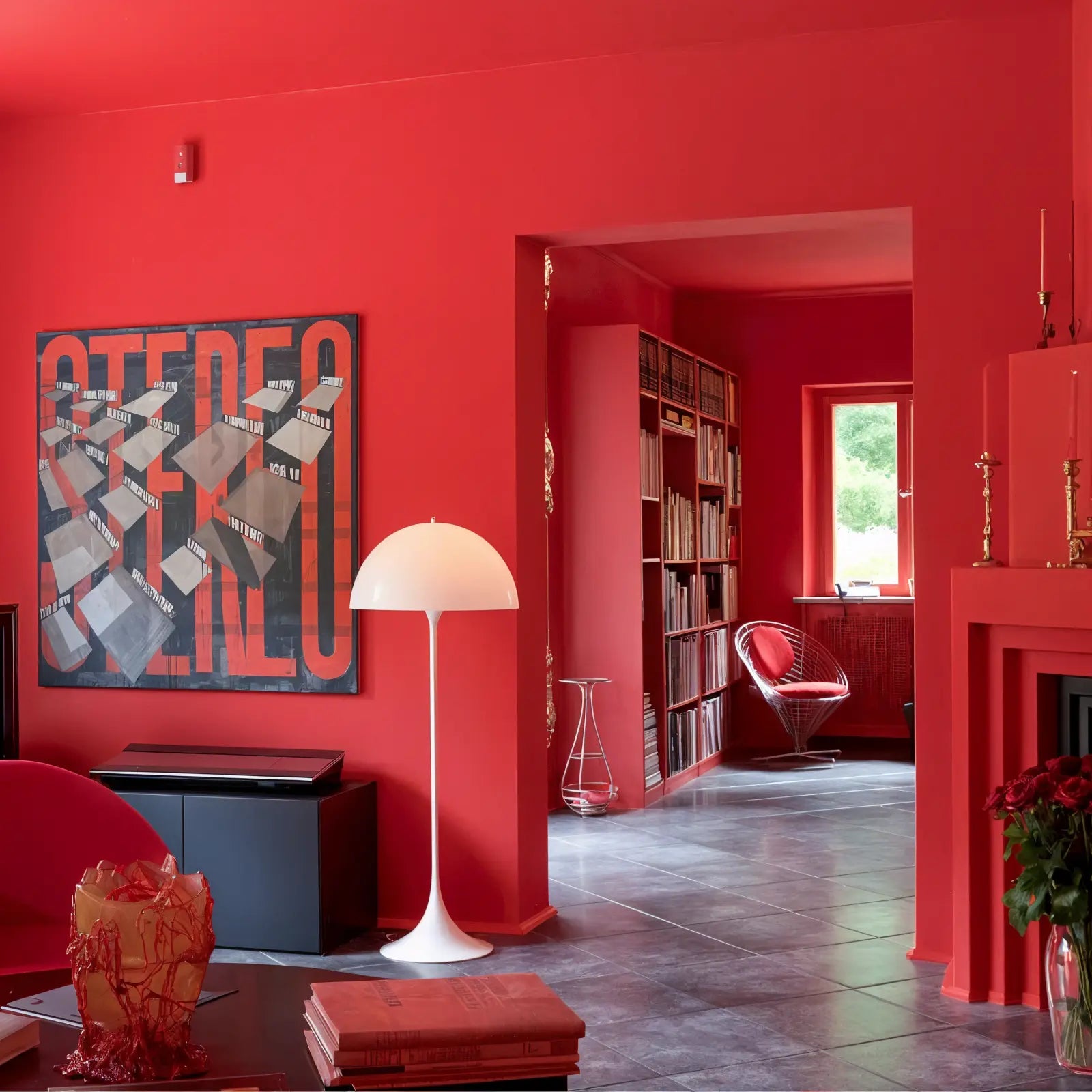 Panthella Style Floor Lamp Lamp Interior Moderna
