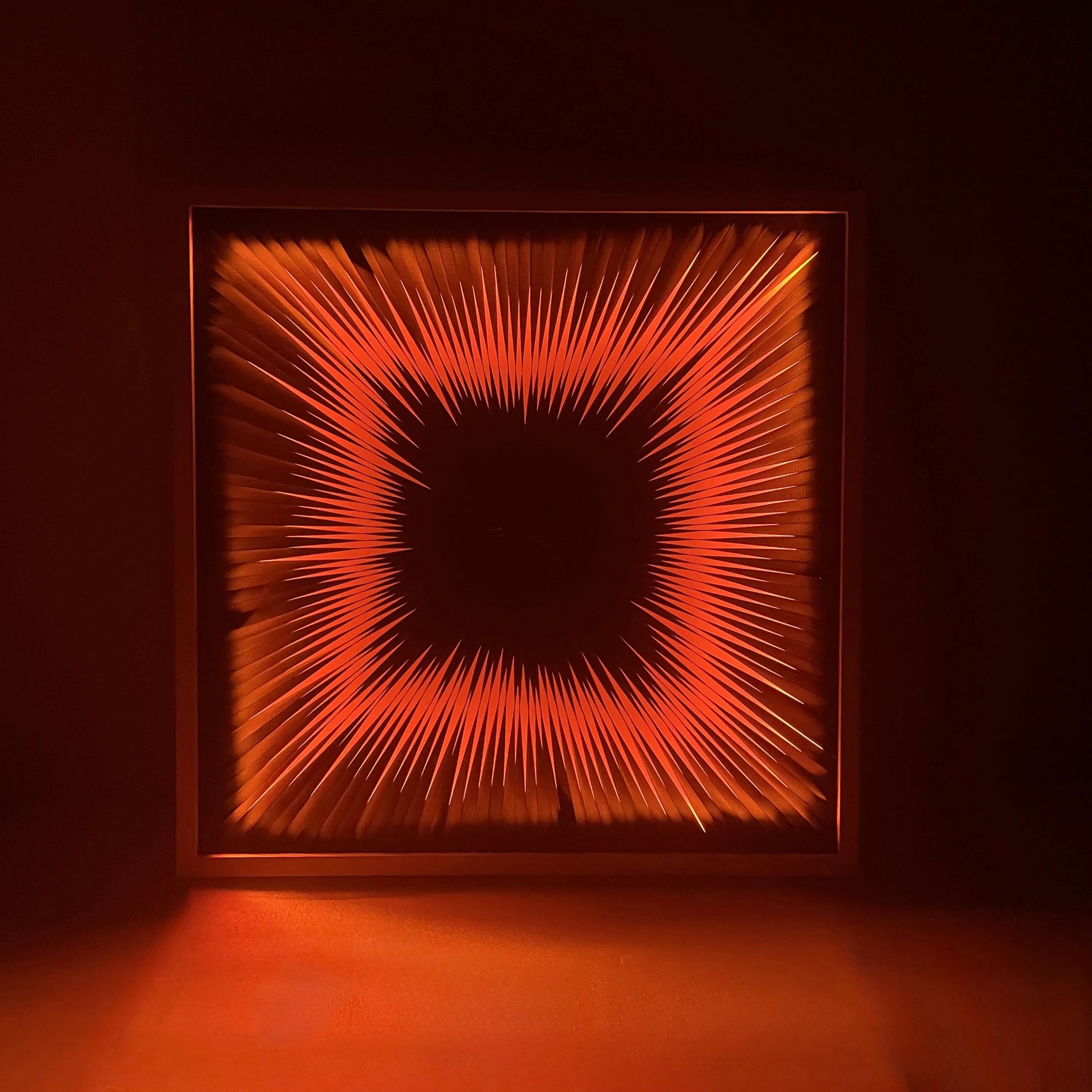 Fabric Fusion | Cinder Halo Wall Art Interior Moderna