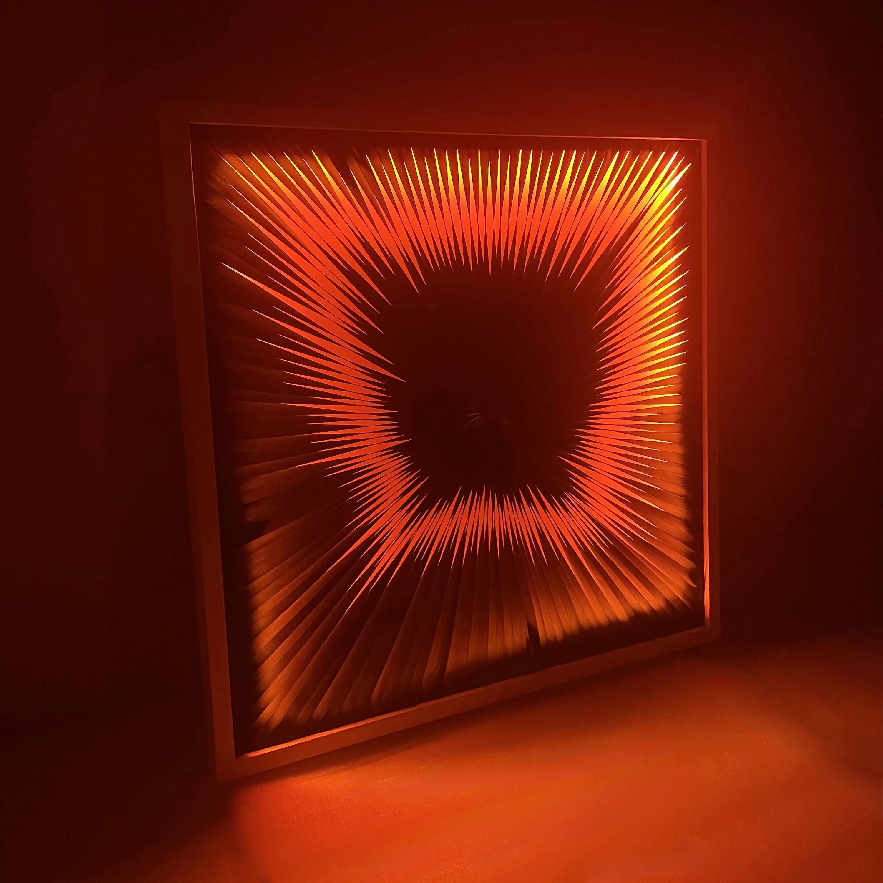 Fabric Fusion | Cinder Halo Wall Art Interior Moderna