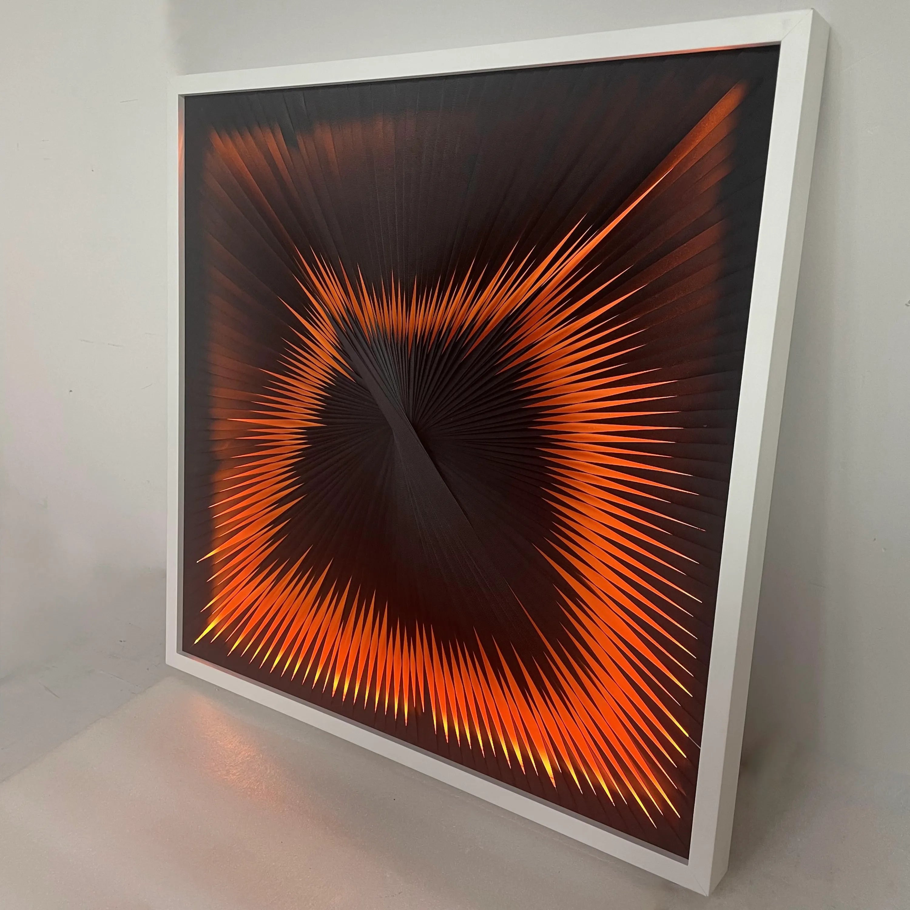 Fabric Fusion | Cinder Halo Wall Art Interior Moderna