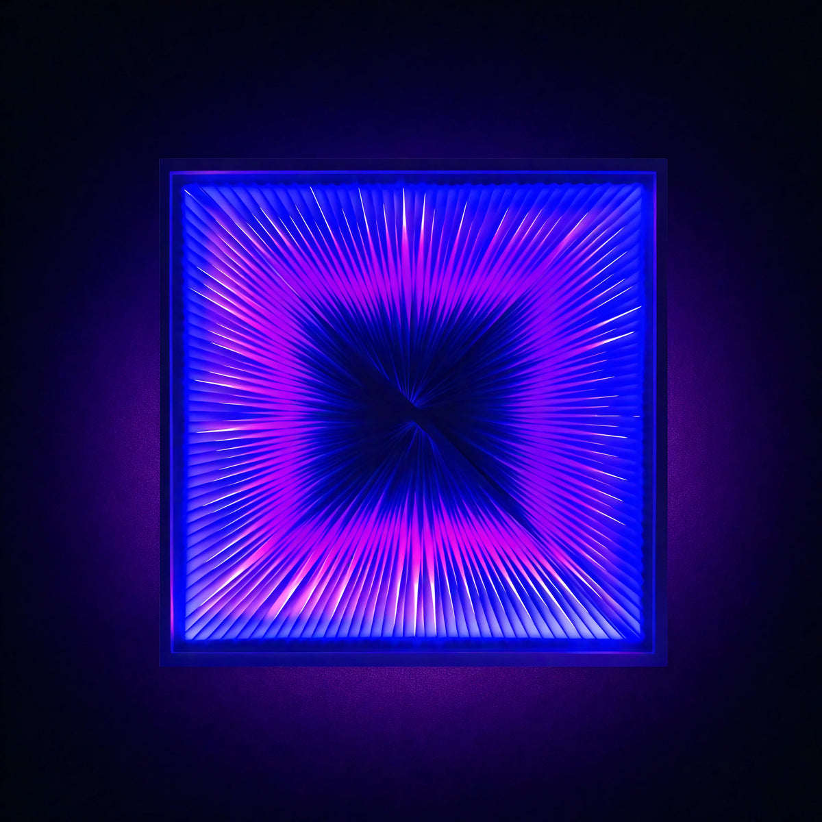 Fabric Fusion | Violet Surge Wall Art Interior Moderna Medium New