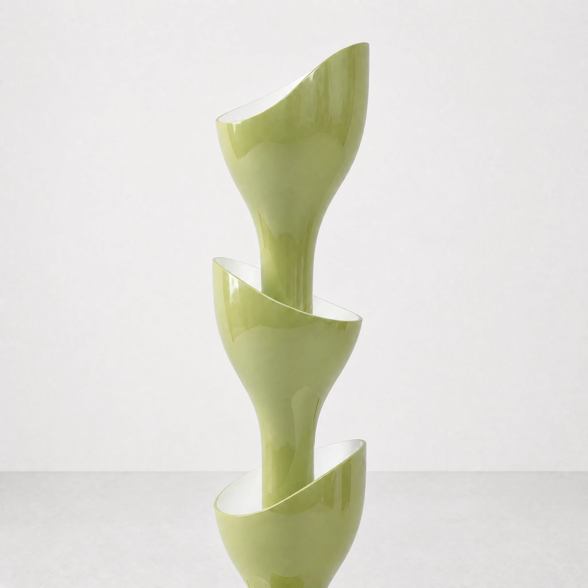 Floral Floor Lamp | Green 3