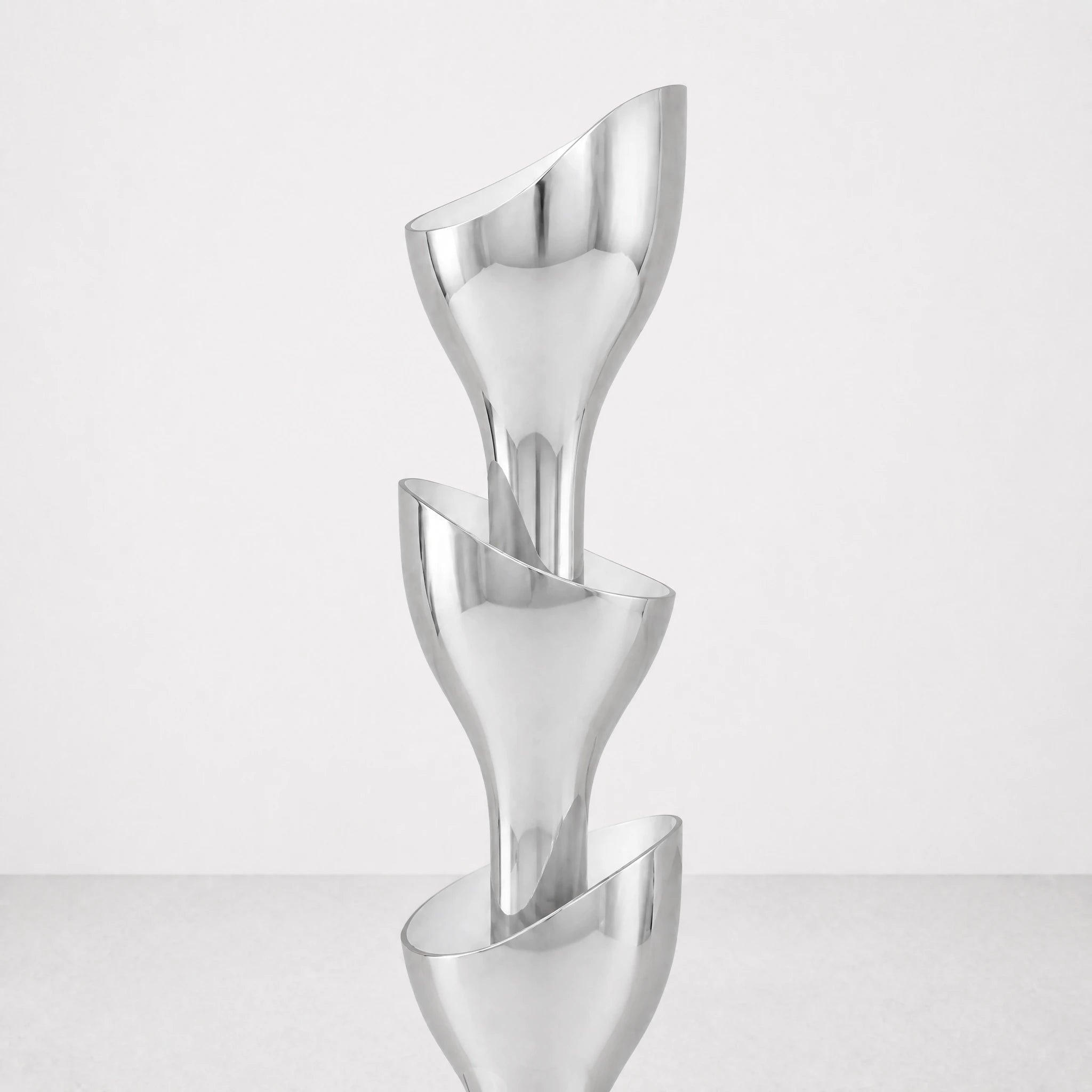 Floral Floor Lamp | Silver 3