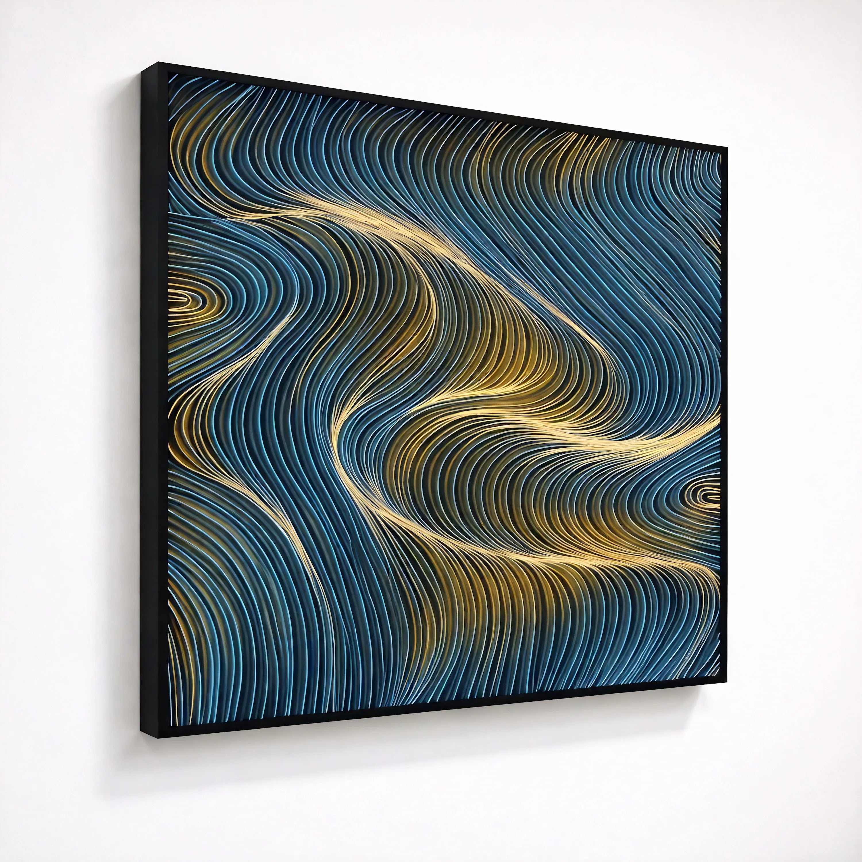 Harmonic Drift Wall Art Interior Moderna