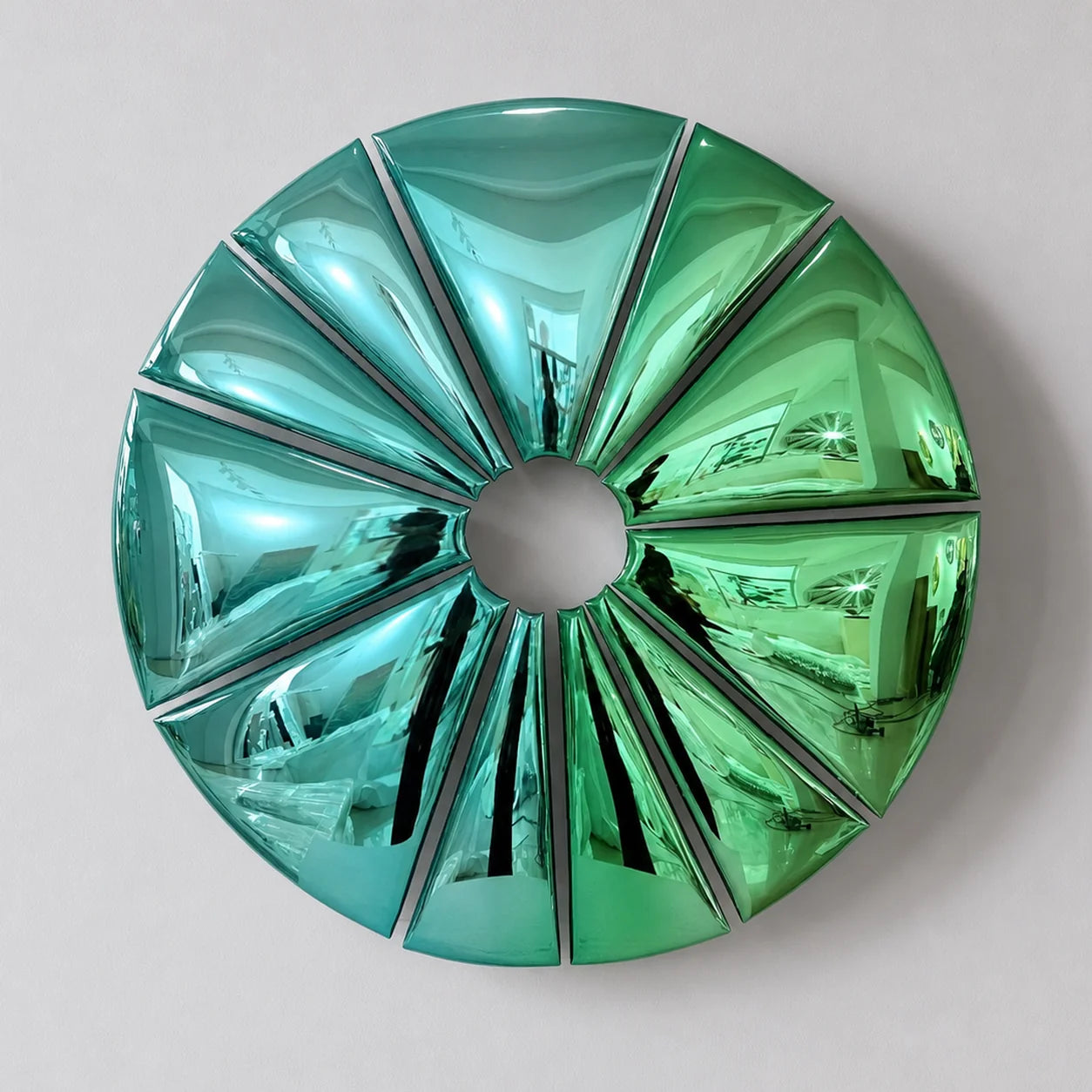 Chrome Continuum Wall Art Interior Moderna New