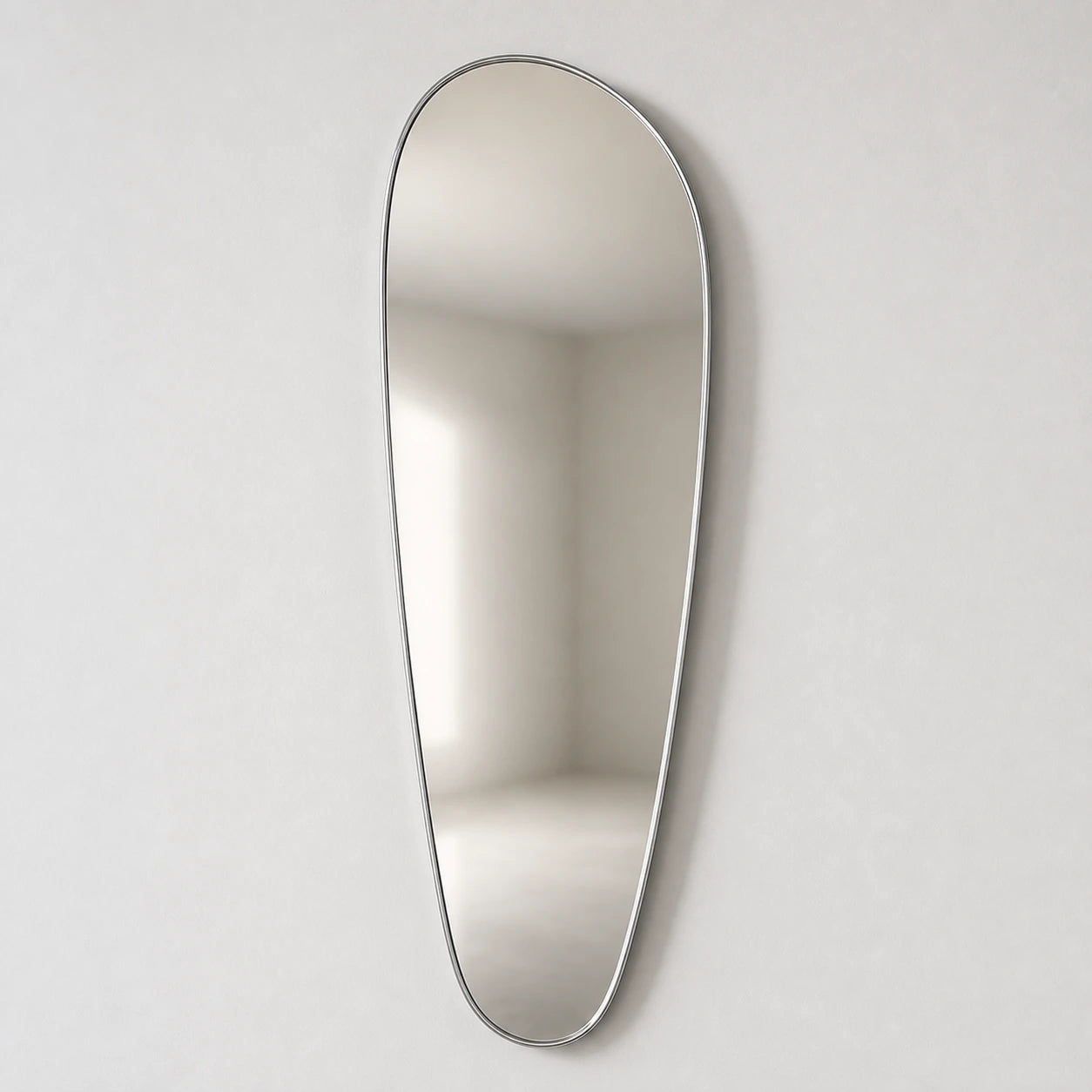 Solene Mirror | Chrome Silver Mirror Interior Moderna New