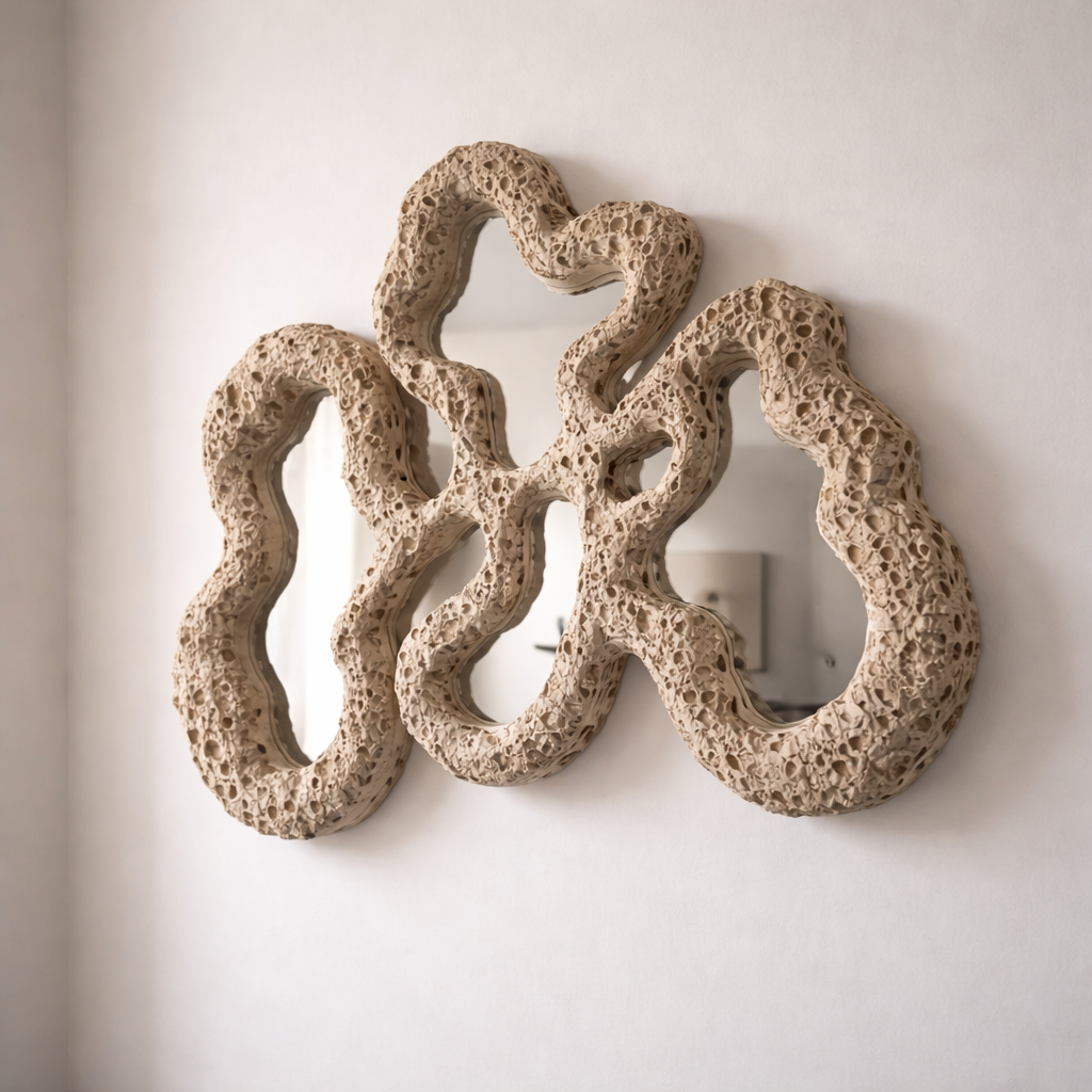 Isadora Mirror | Calcite Mirrors Jianzhi