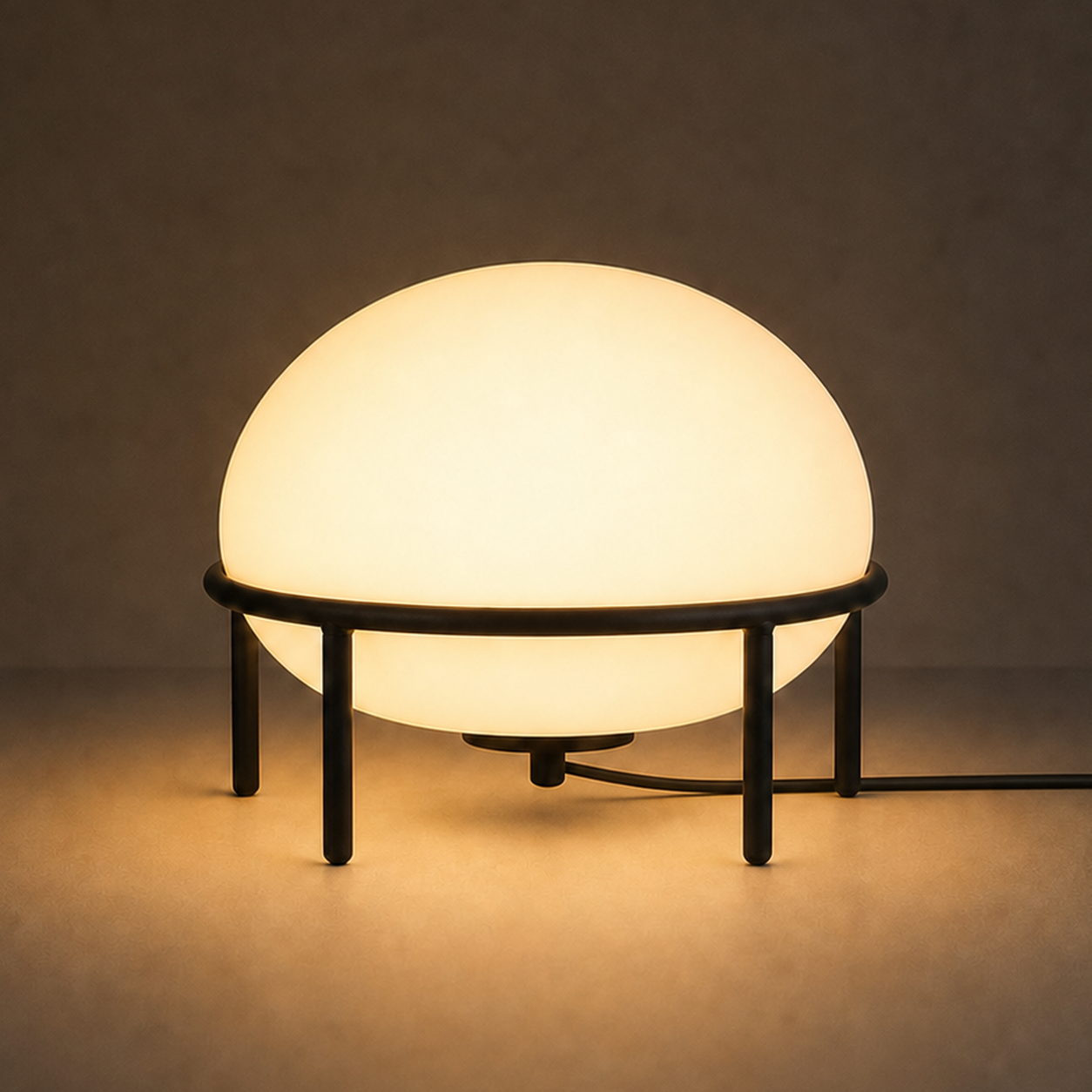 IM approved table lamp hero — L-18 — nighttime