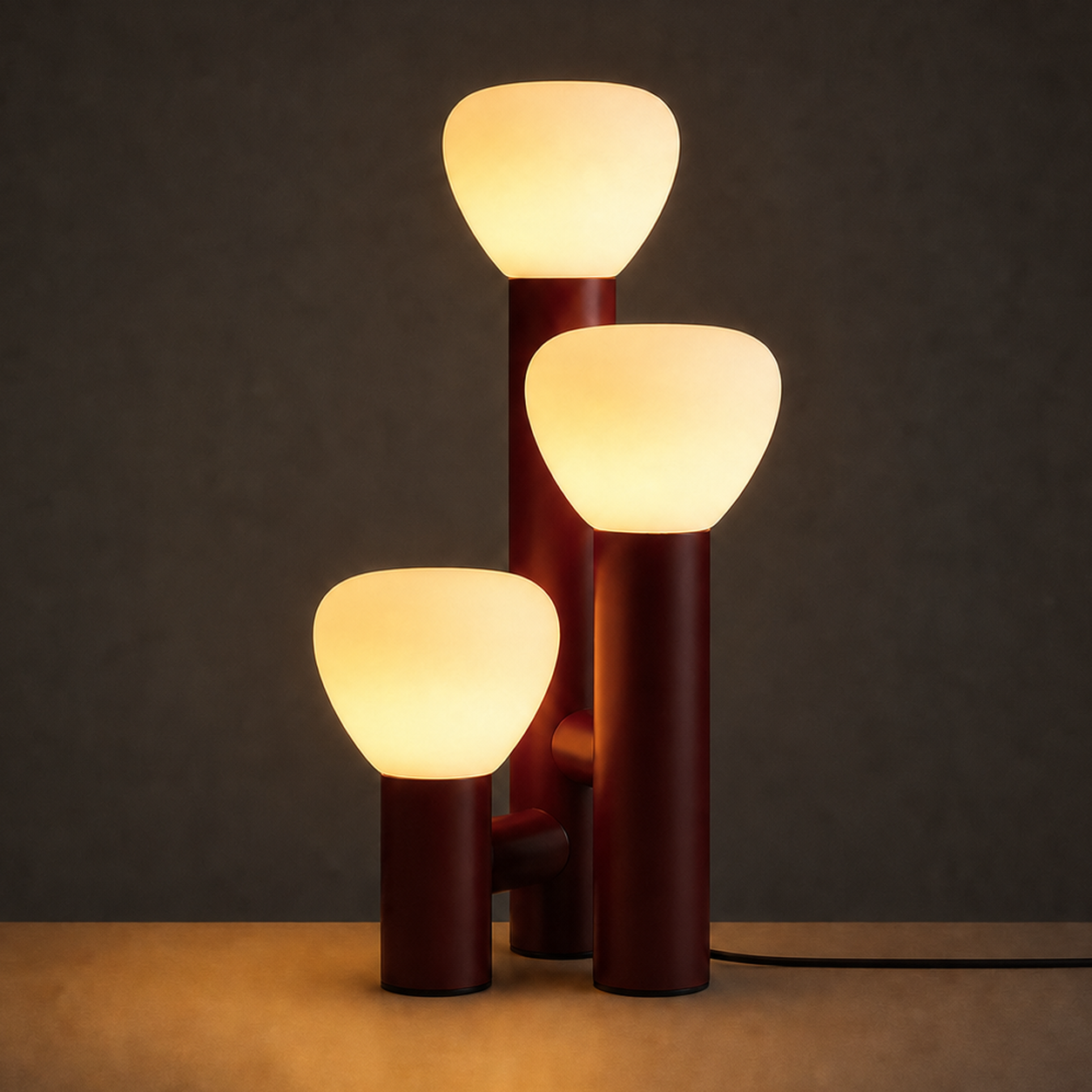 IM approved table lamp hero — L-72 — nighttime