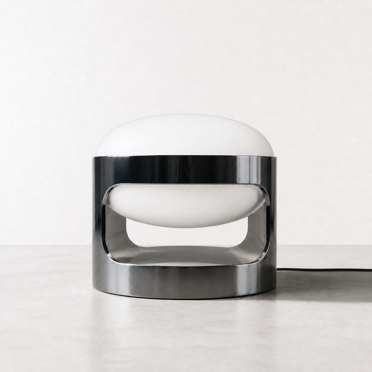 Chrome Capsule Lamp Lamp Interior Moderna New