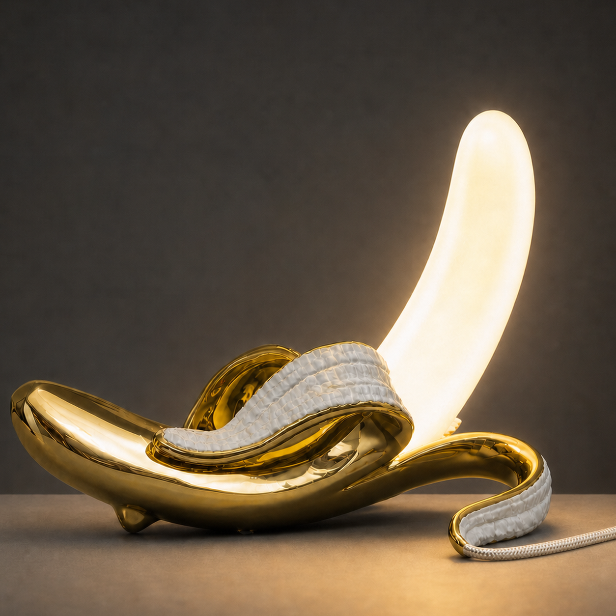 Split Banana Lamp Interior Moderna