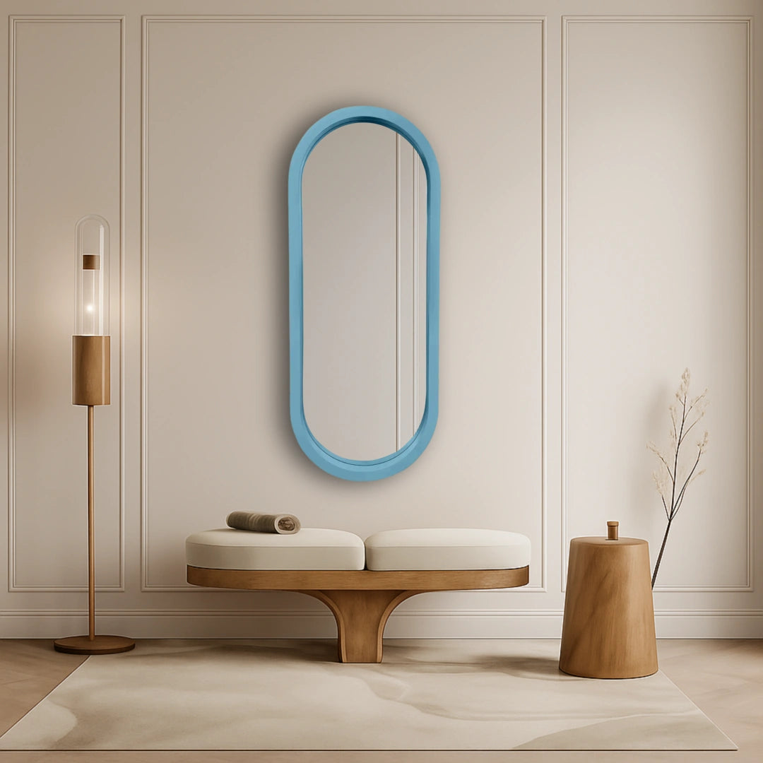 The Pill Mirror | Blue Mirror Interior Moderna