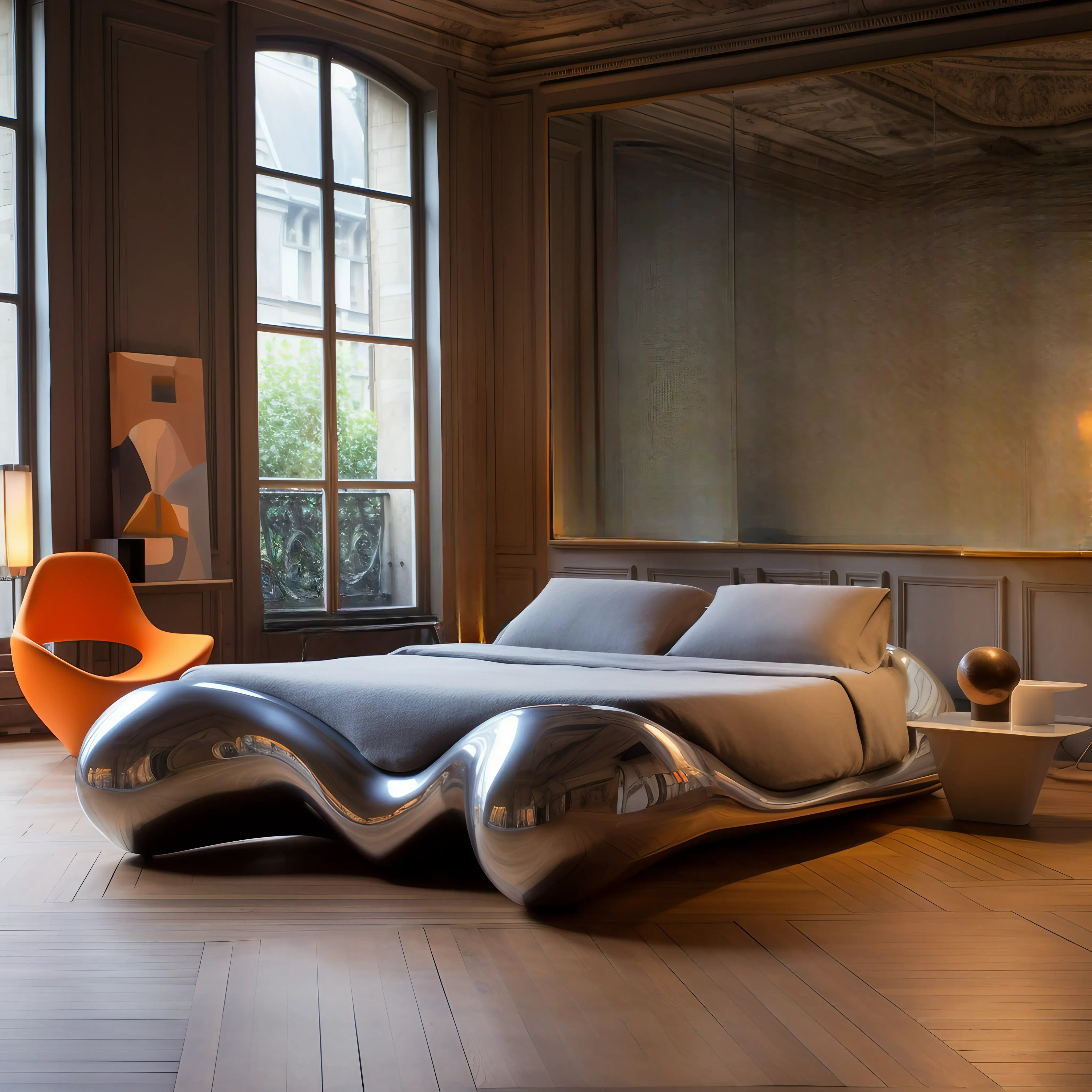 Lucente Bed Bed Interior Moderna