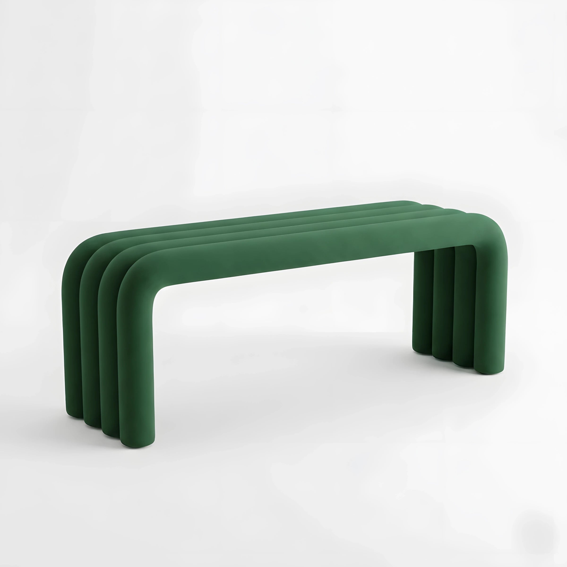 The Noodle Pipe Bench Bench Interior Moderna Green
