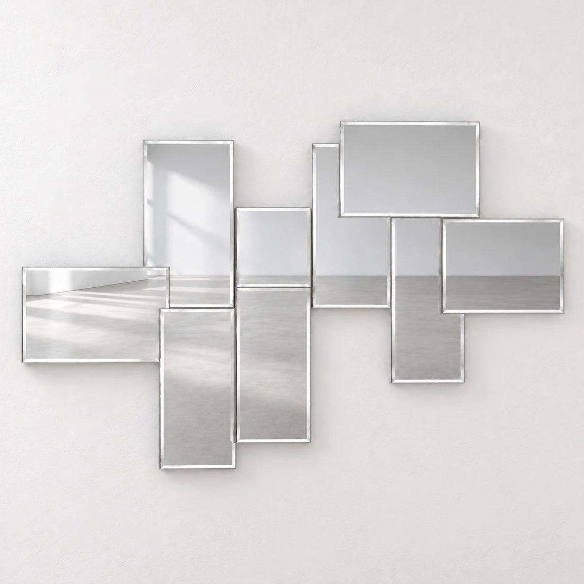 Offset Mirror Mirror Interior Moderna