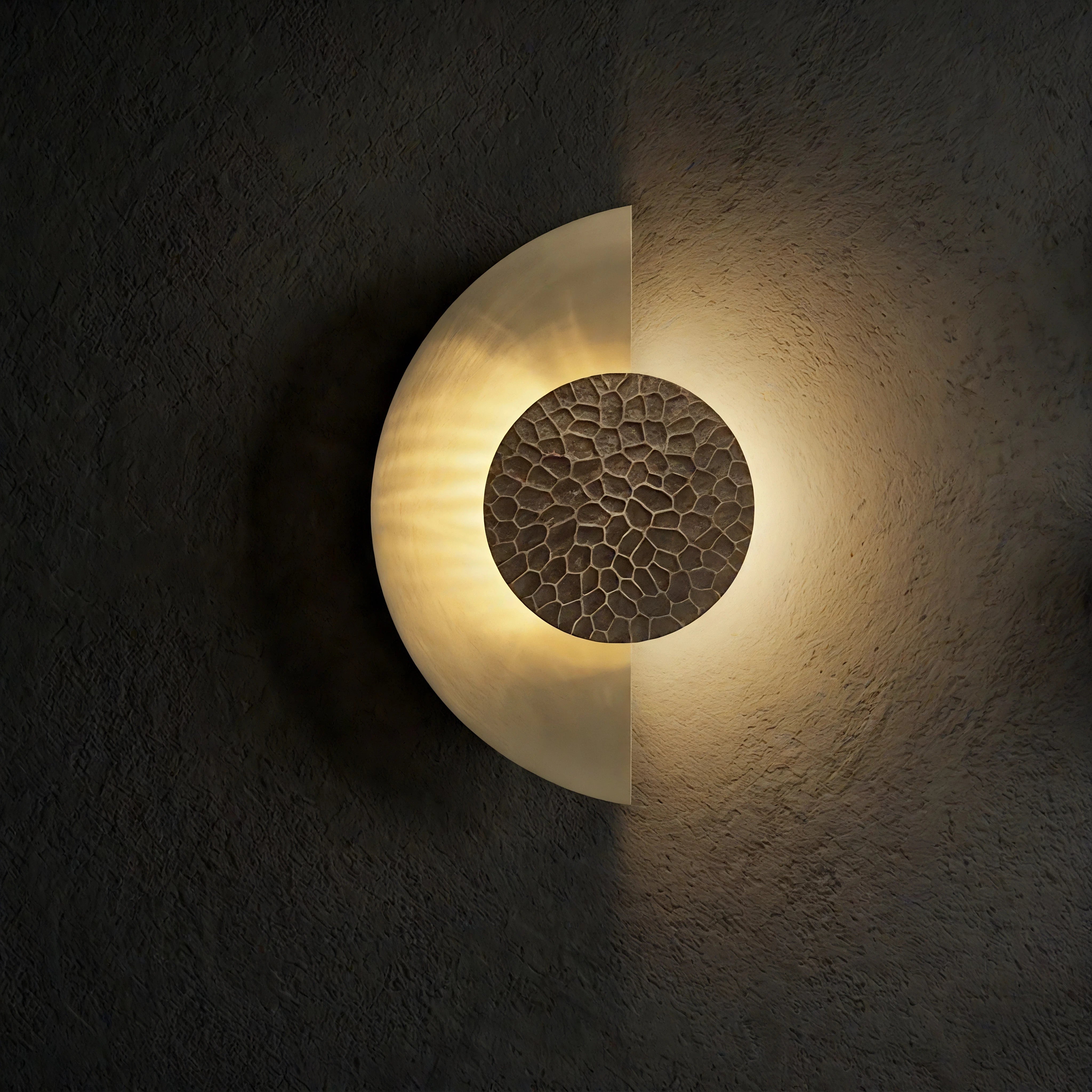 Crescent Sconce Lamp Interior Moderna