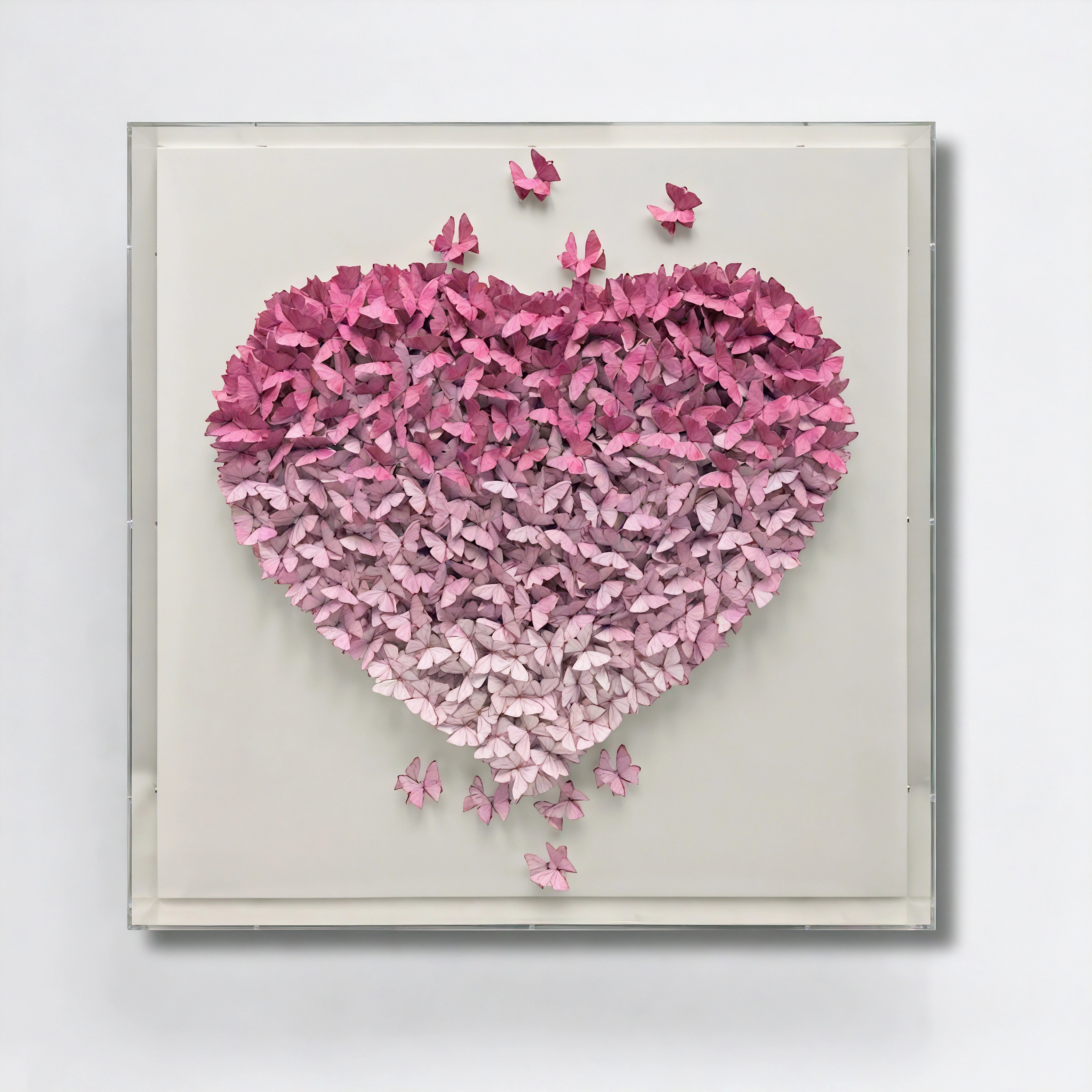 Gathered Ascent | Pink Wall Art Jianzhi Default Title