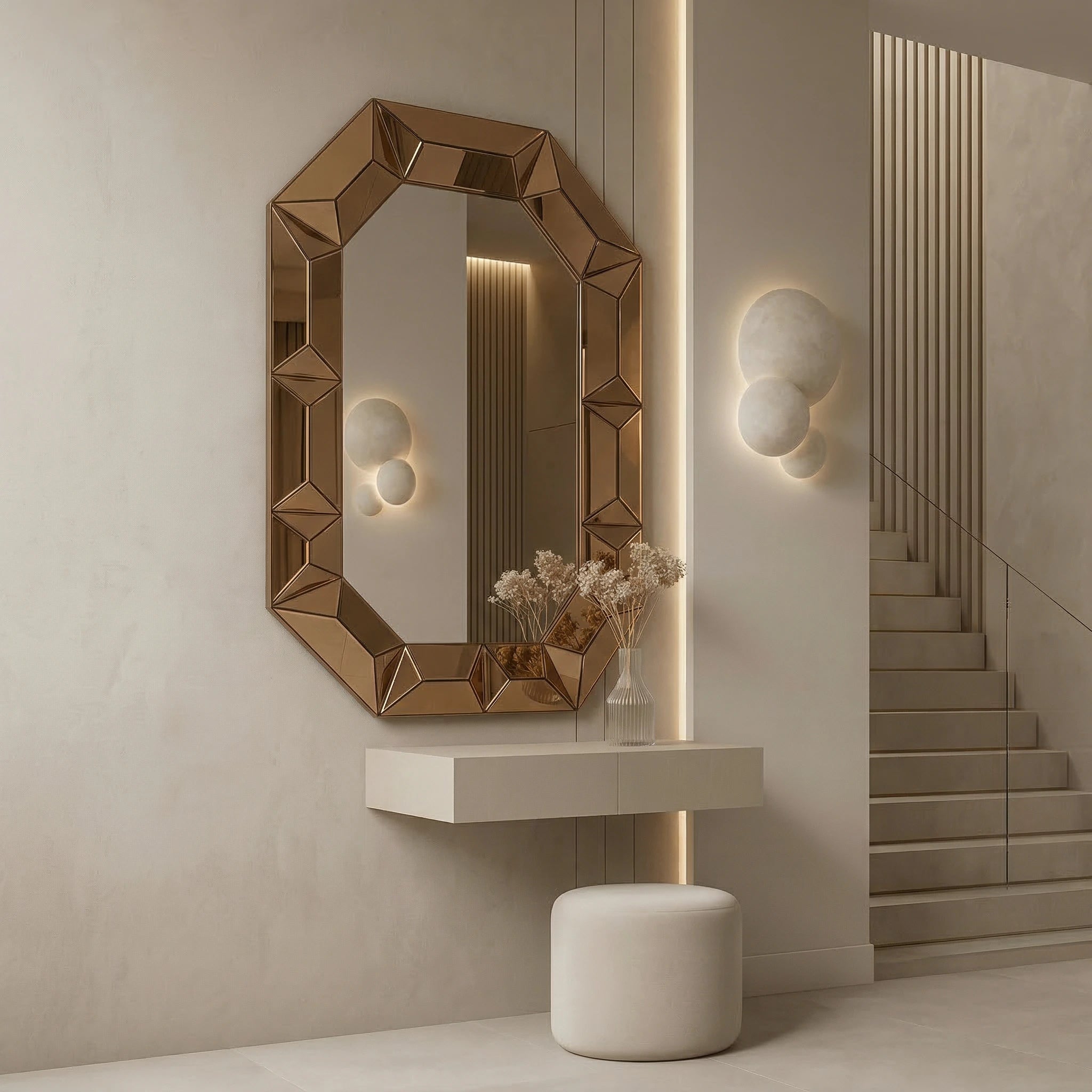 Cosmo Mirror | Copper Mirror Interior Moderna