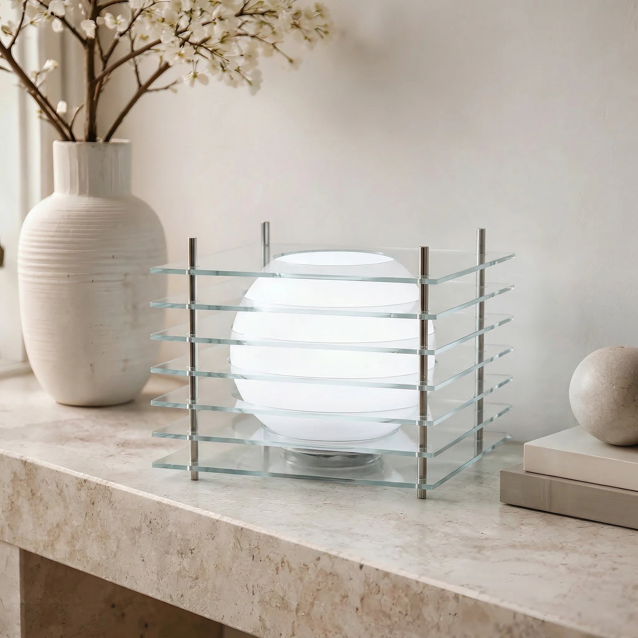 Luminex Cube Lamp Interior Moderna