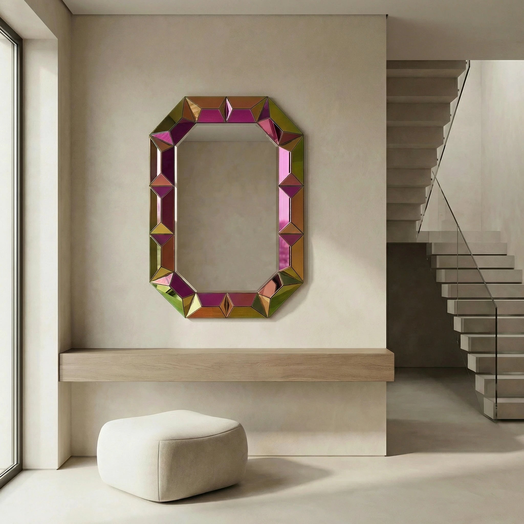 Cosmo Mirror | Multi-colored Mirror Interior Moderna