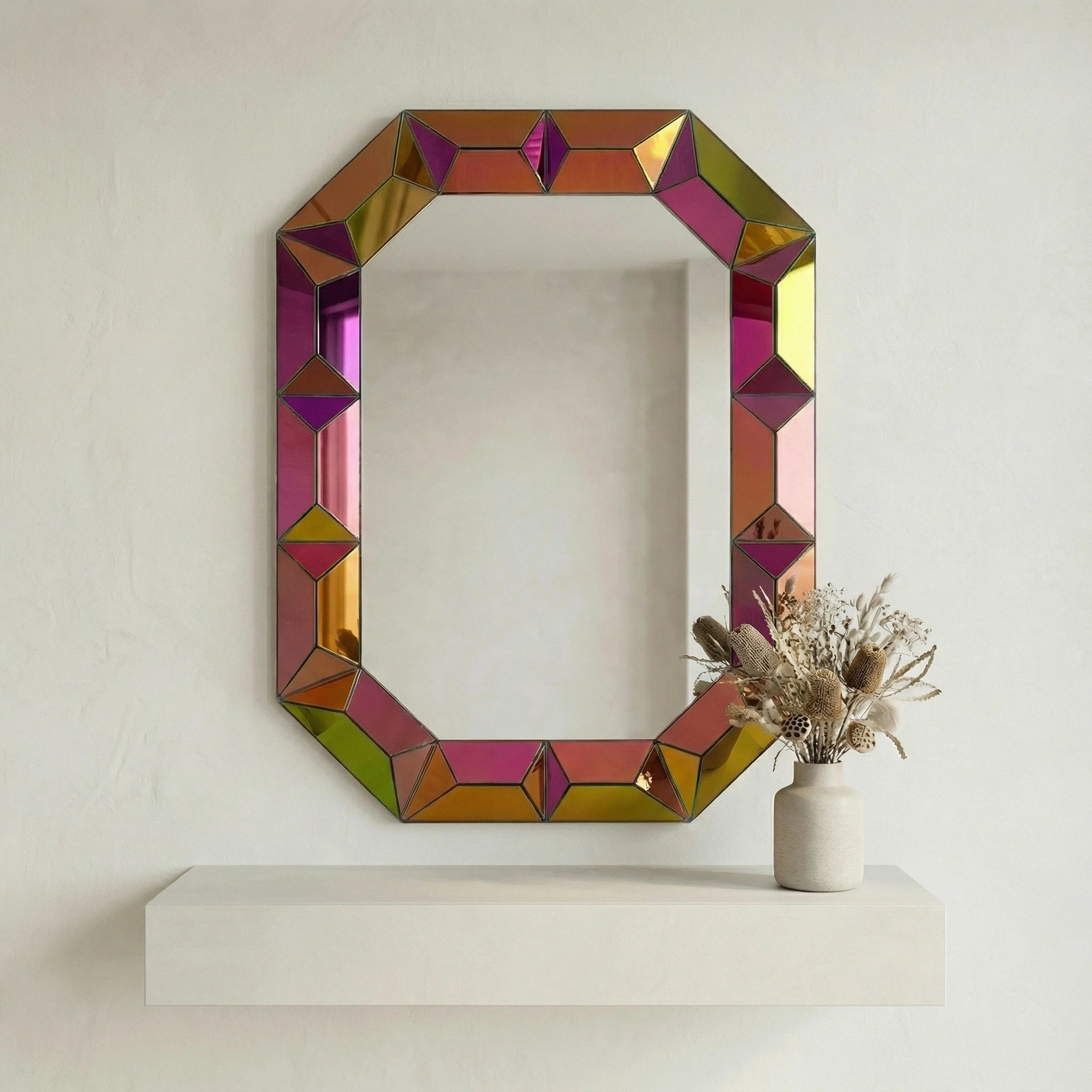 Cosmo Mirror | Multi-colored Mirror Interior Moderna