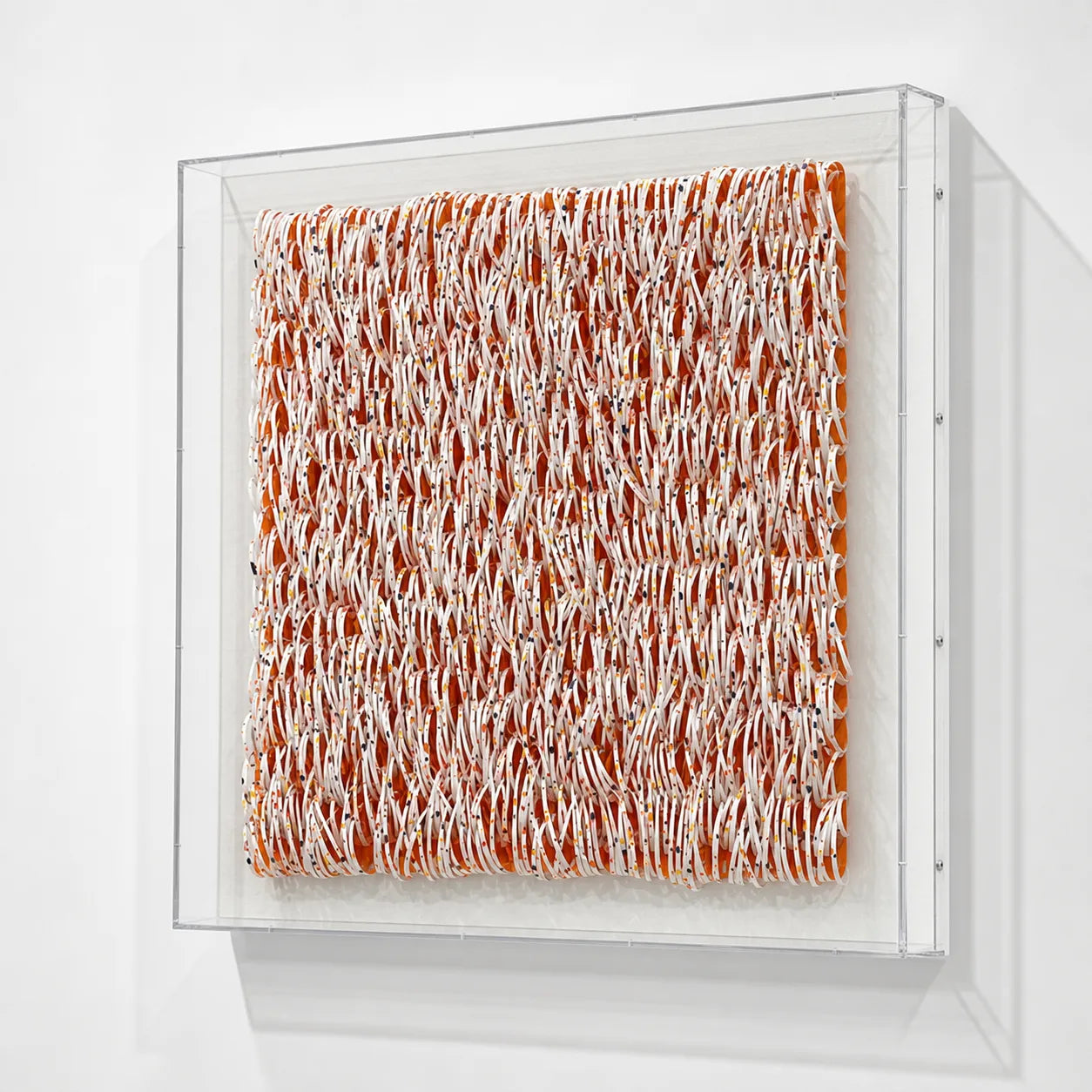 Shredded Bloom | Tangerine Tangle Wall Art Interior Moderna