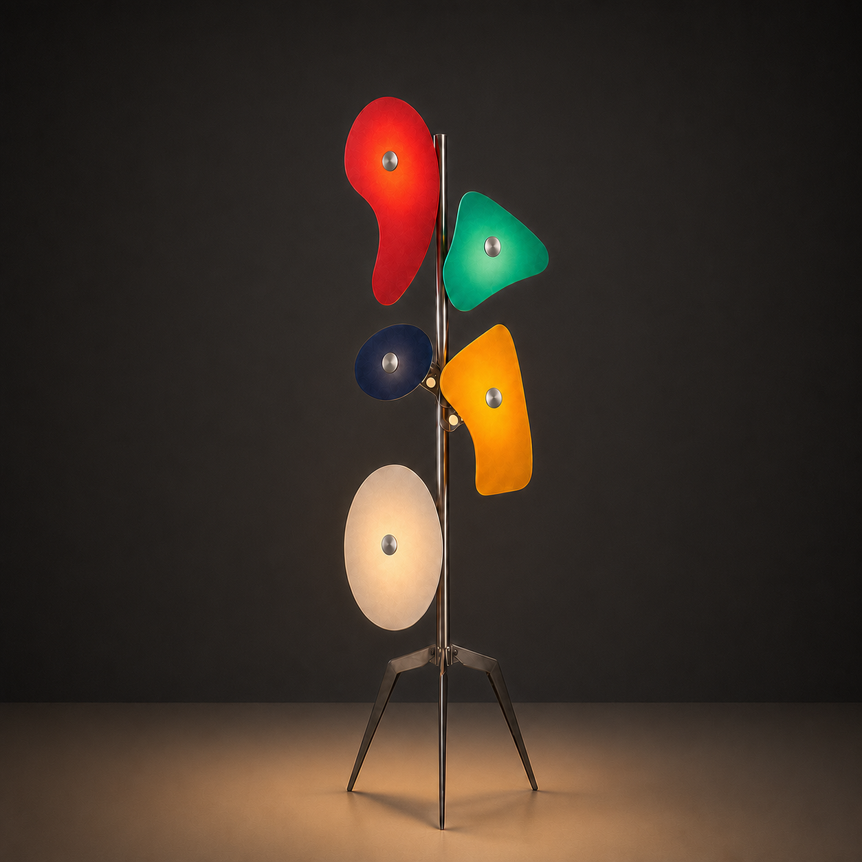 Orbital Floor Lamp | Multi-Colored | Nighttime Hero