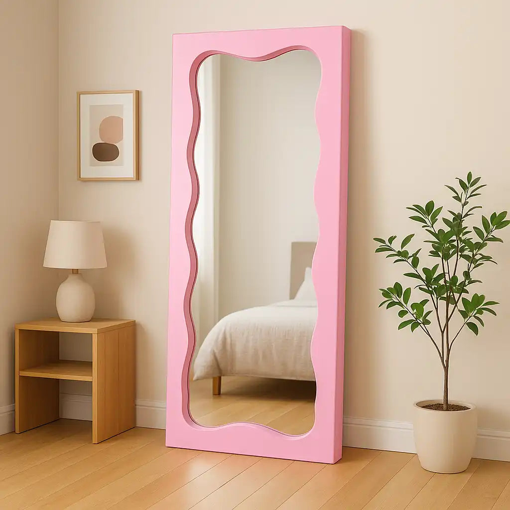Wave Frame Mirror Mirror Interior Moderna