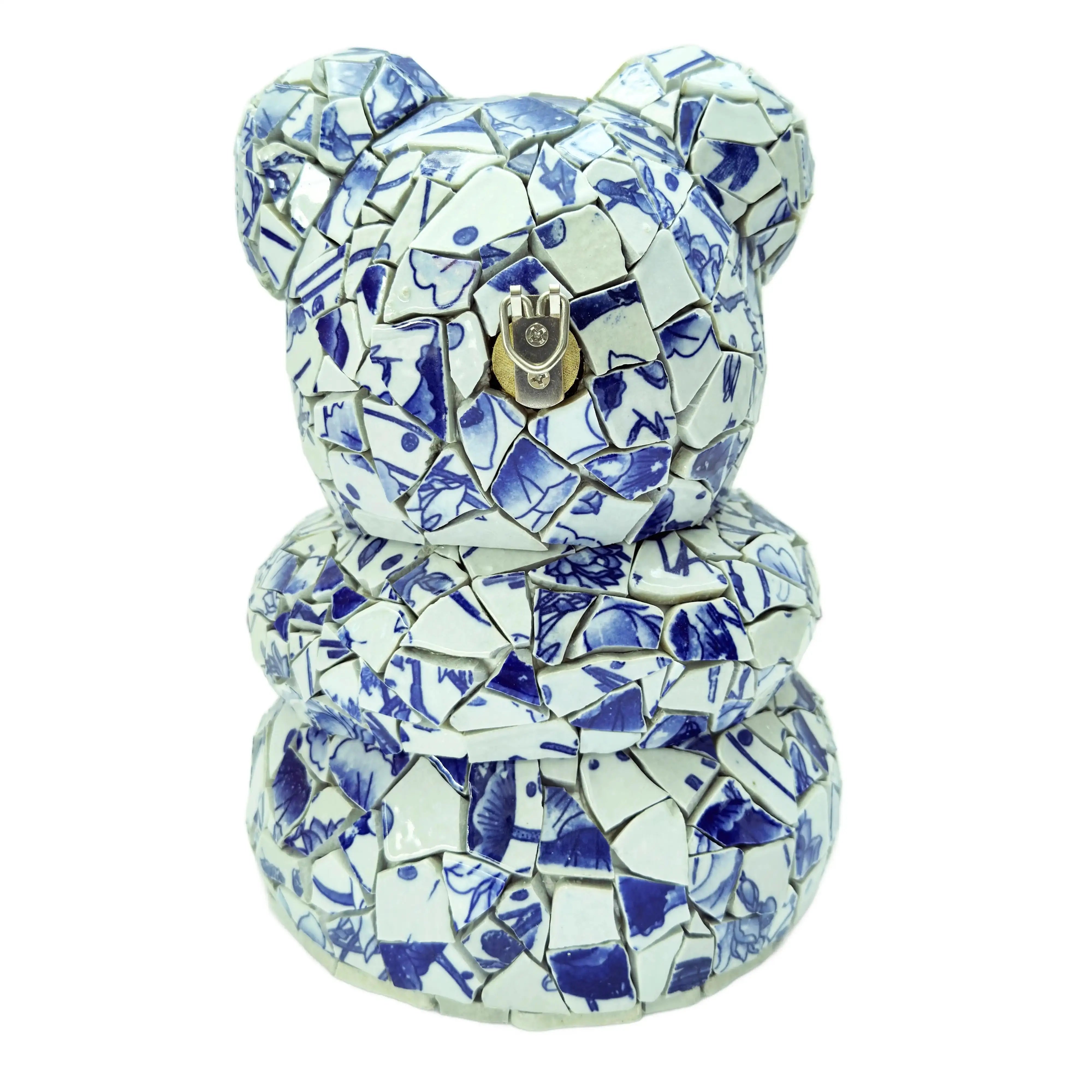 Hanging Porcelain Gummy Bear Art Interior Moderna