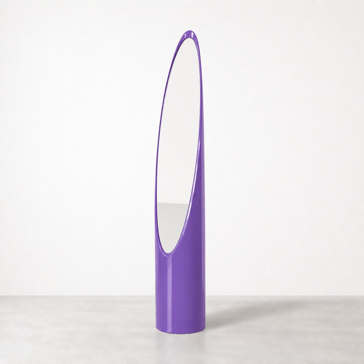Lipstick Mirror | Purple Mirror Interior Moderna