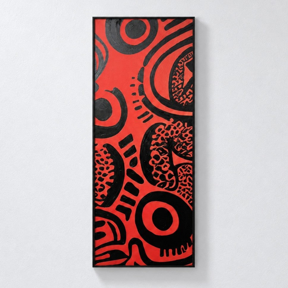 Ancestral Pulse Wall Art Interior Moderna