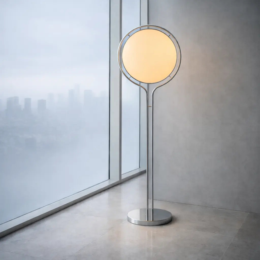 Solus Single Sphere Floor Lamp Lamp Interior Moderna