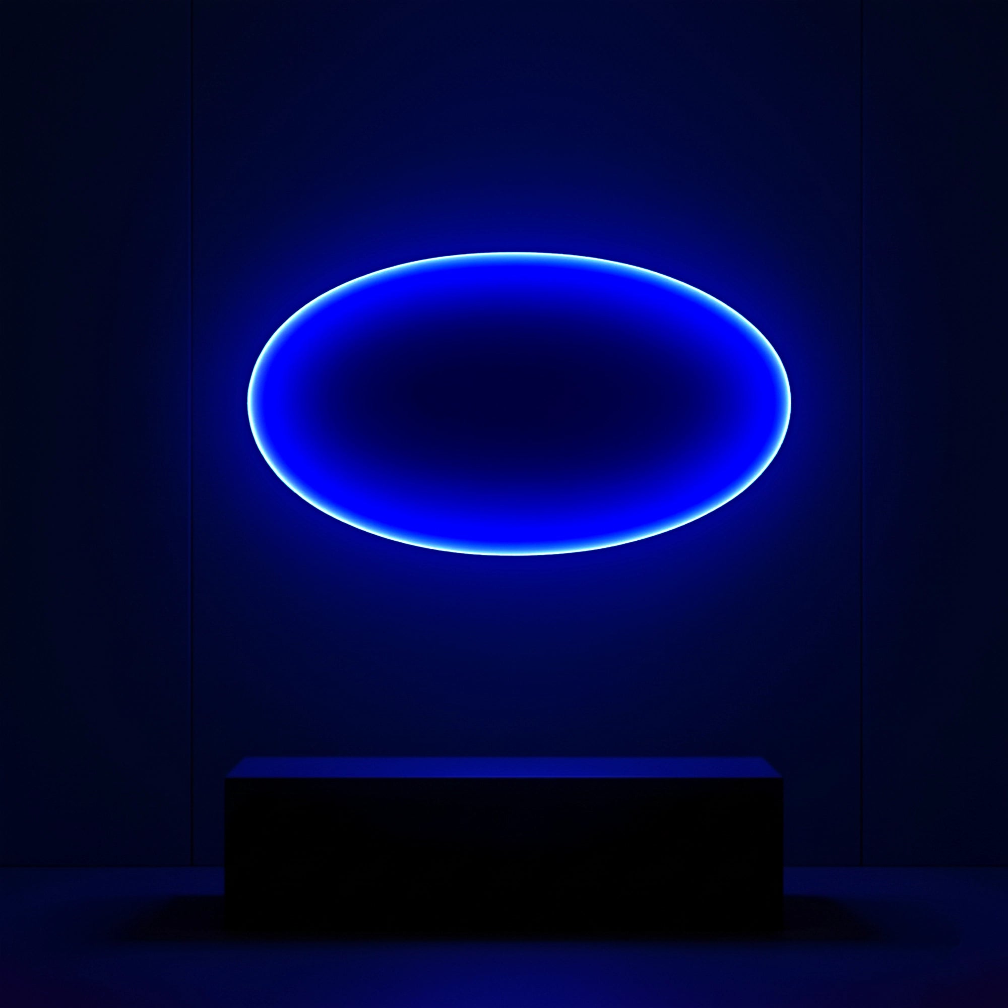 Threshold of Maybe Wall Art Interior Moderna Blue Large