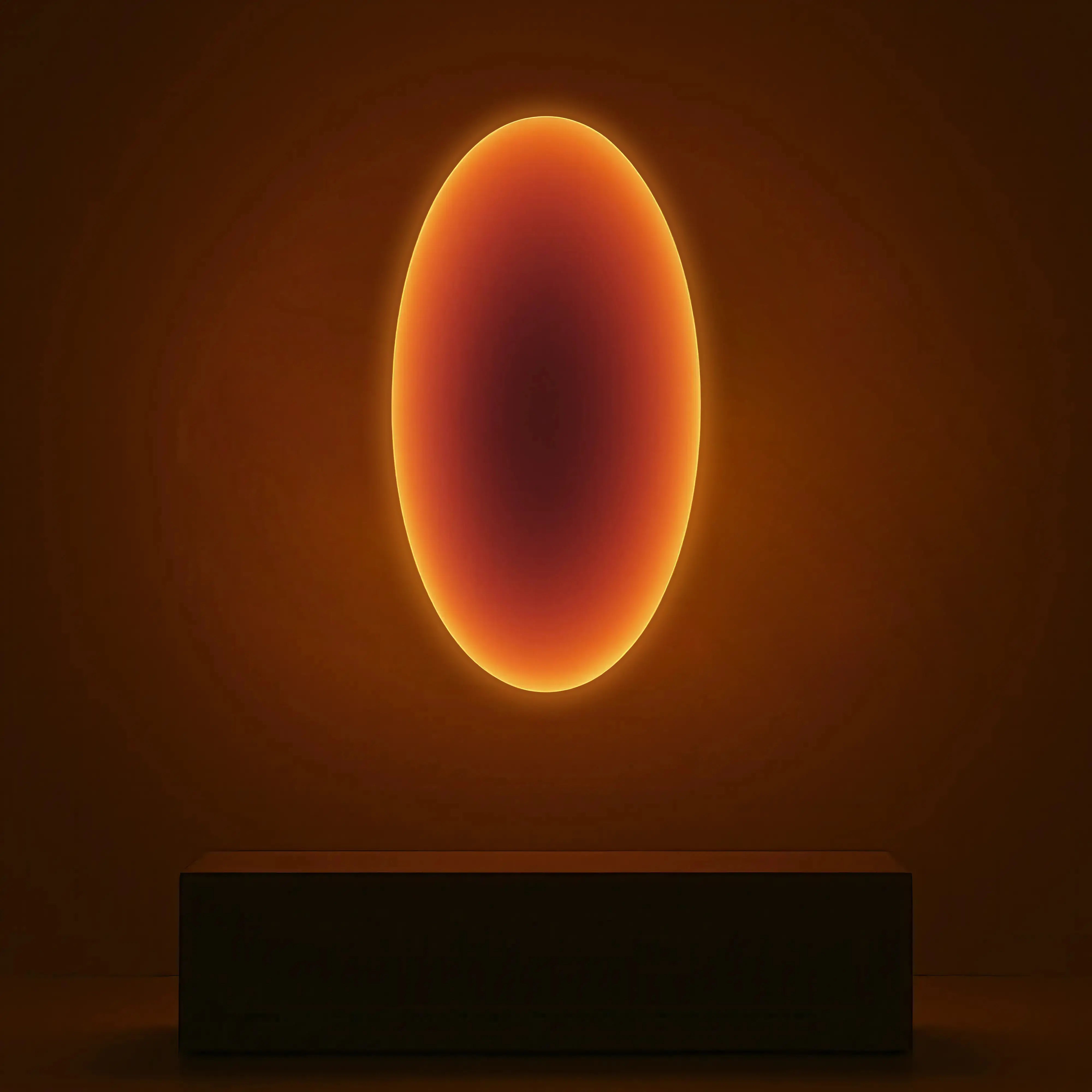 Threshold of Maybe | Ember Signal Wall Art Interior Moderna