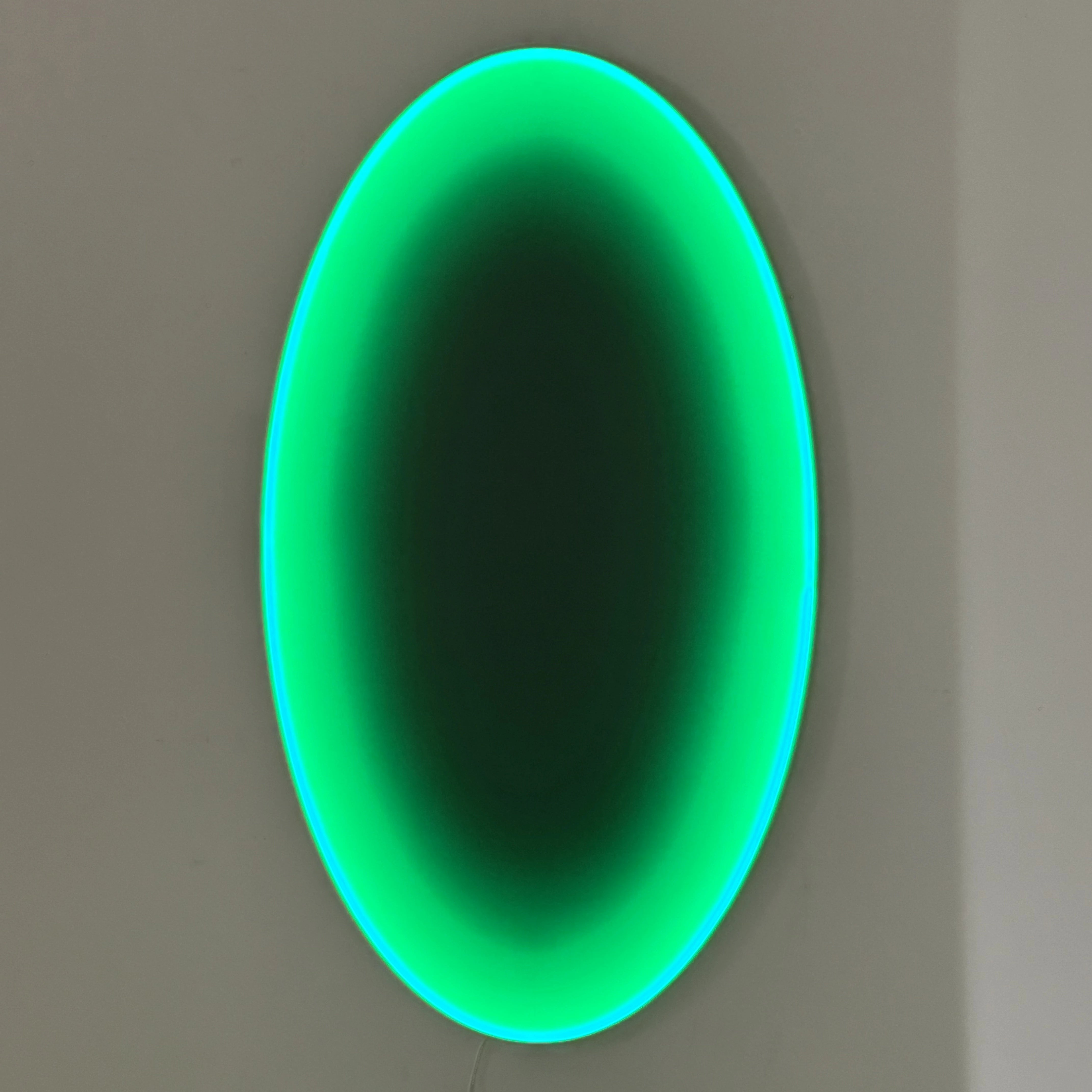 Threshold of Maybe | Liminal Green Wall Art Interior Moderna